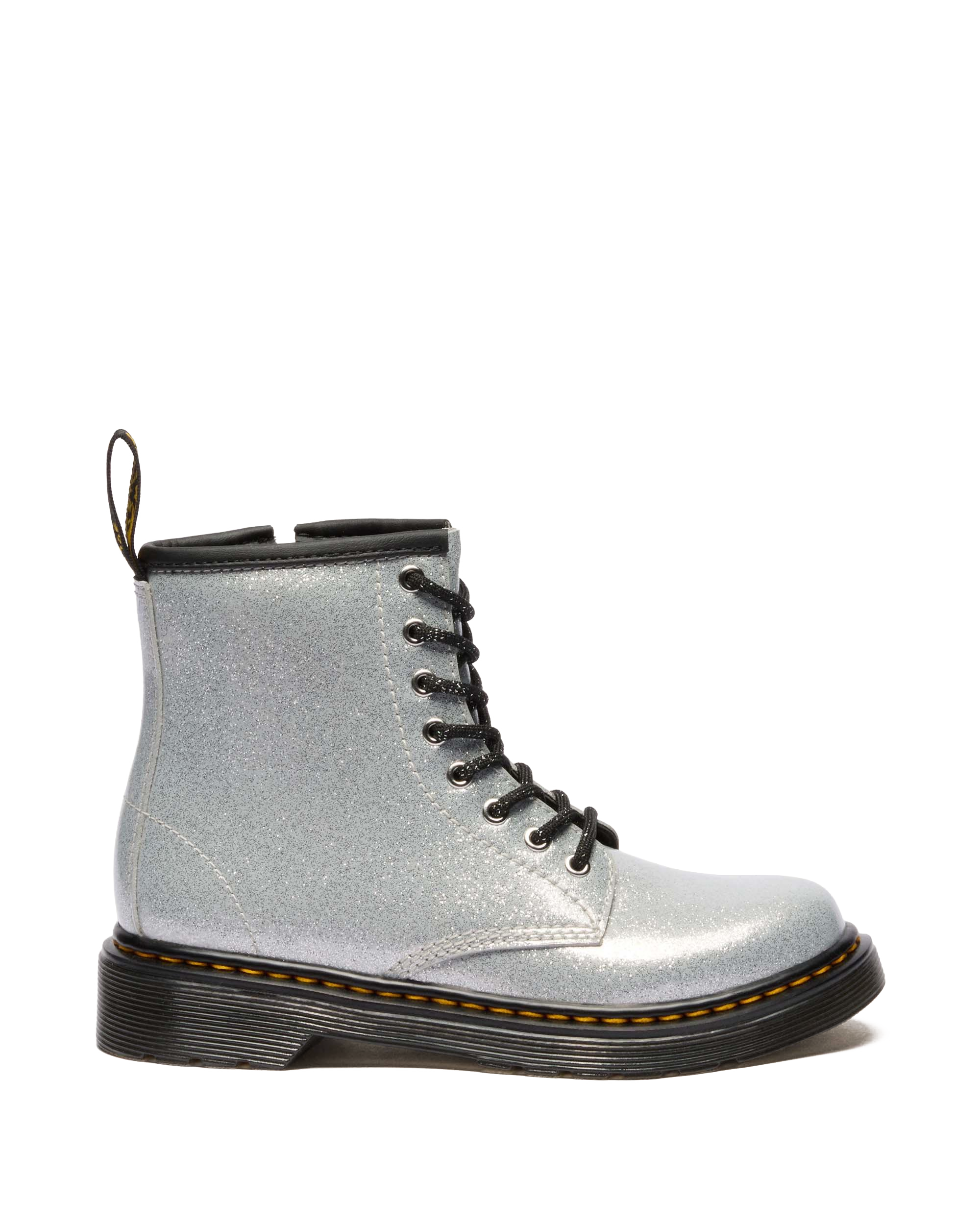 JUNIOR 1460 GLITTER PATENT LEATHER BOOTS