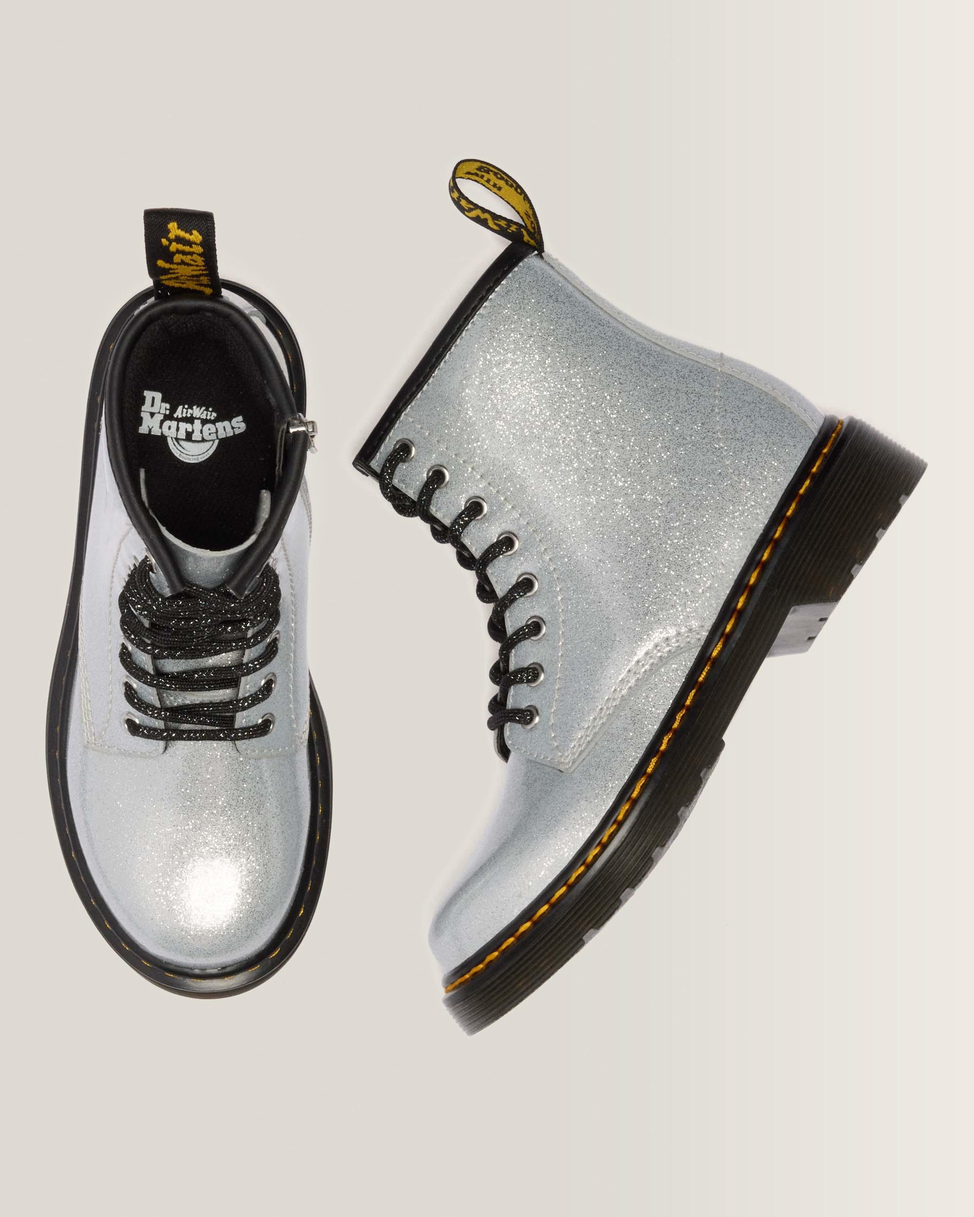 BOTAS 1460 DE CHAROL CON PURPURINA PARA JUNIOR