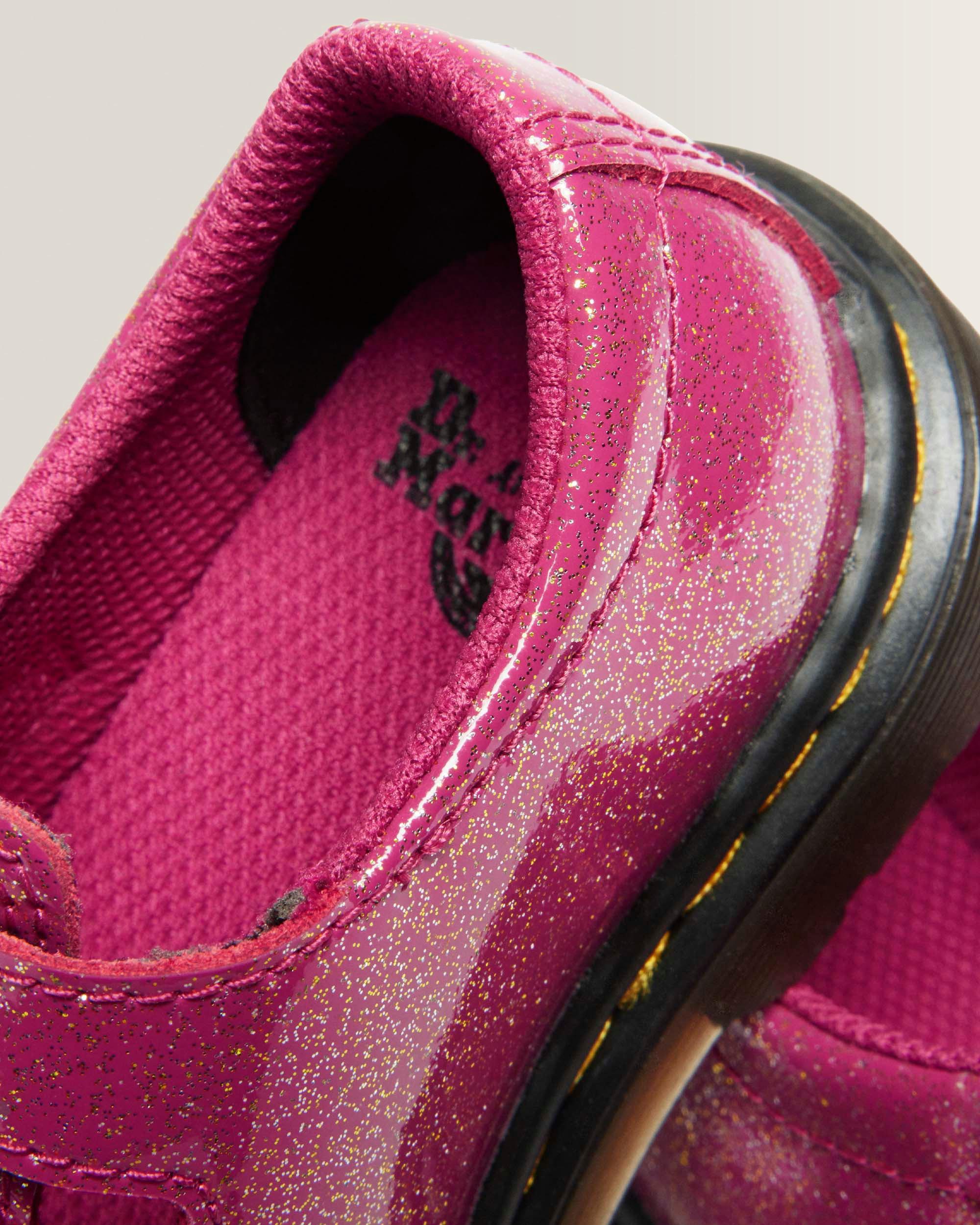 TODDLER 8065 GLITTER PATENT LEATHER  MARY JANE SHOES