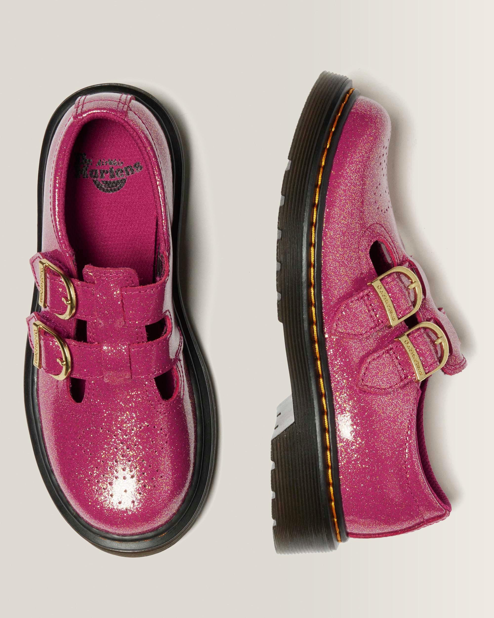 JUNIOR 8065 GLITTER PATENT LEATHER  MARY JANE SHOES