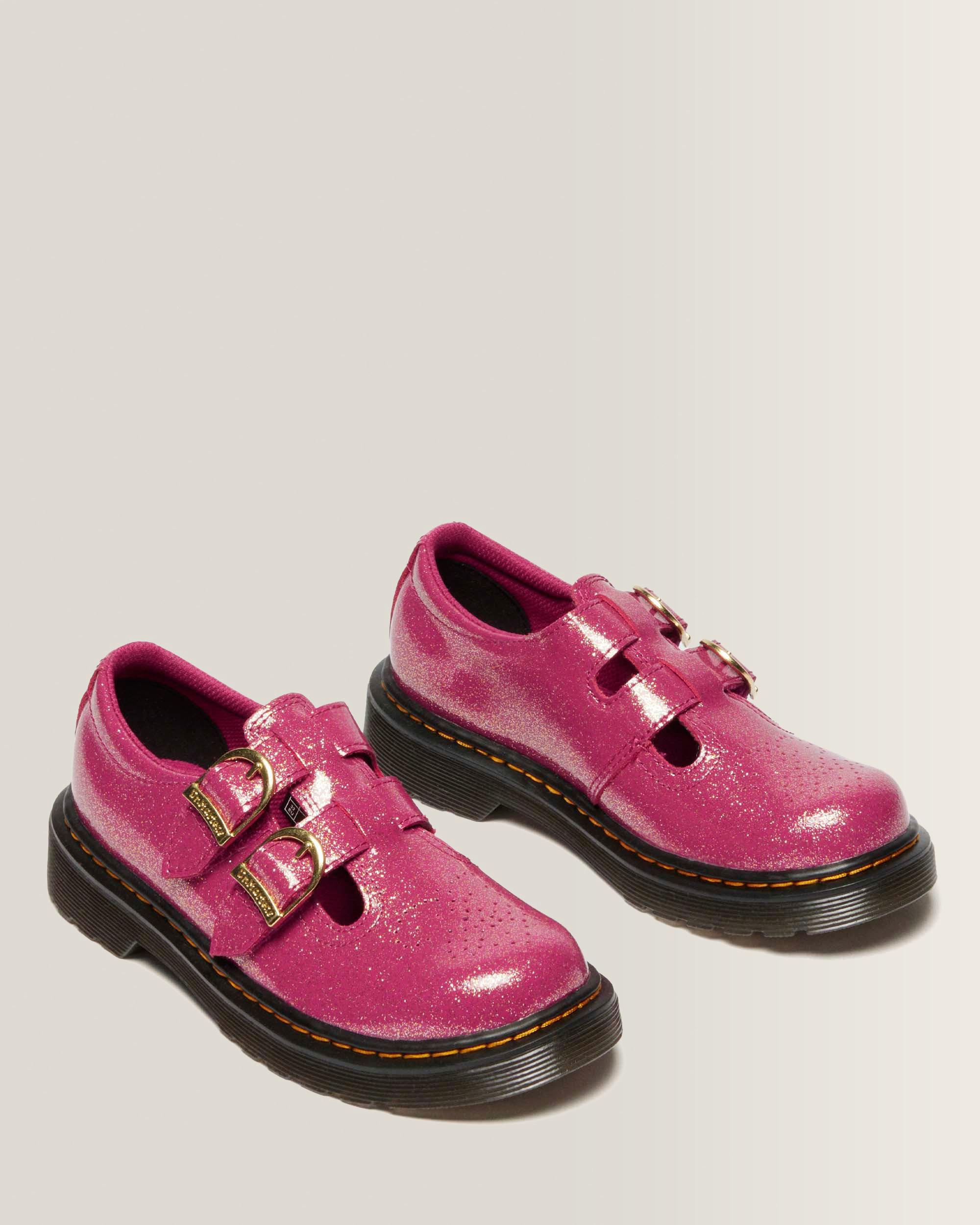 JUNIOR 8065 GLITTER PATENT LEATHER  MARY JANE SHOES