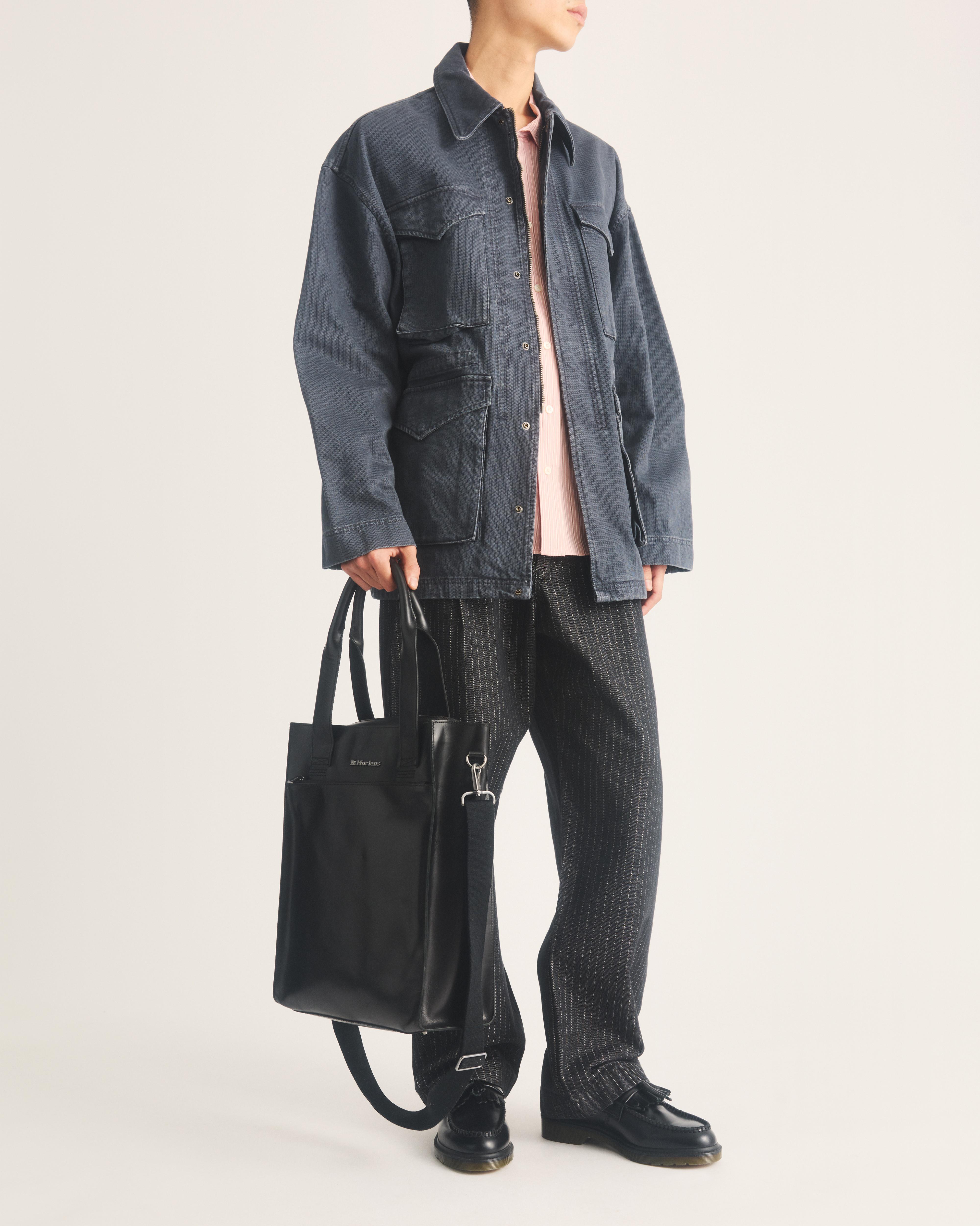 Leather Tote Bag in Black | Dr. Martens™