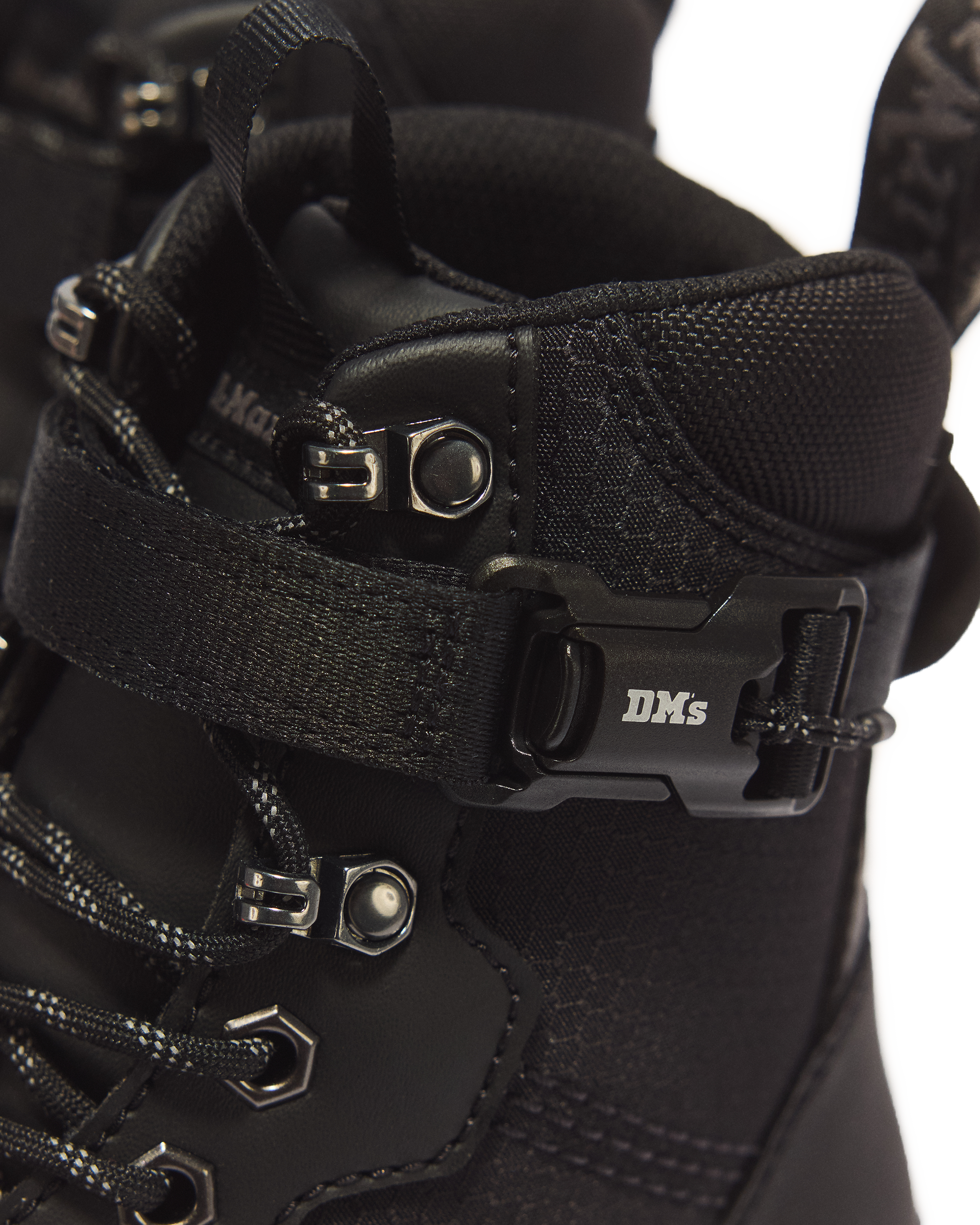 COMBS TECH MK.02 LEATHER & CANVAS UTILITY BOOTS