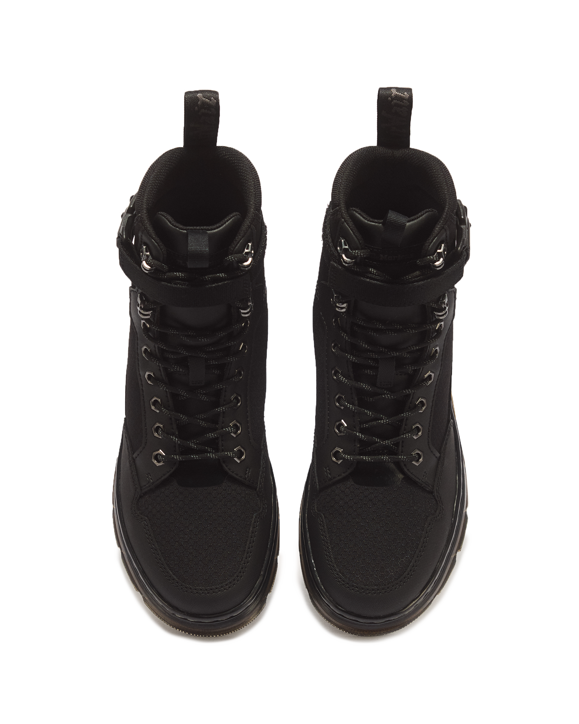 COMBS TECH MK.02 LEATHER & CANVAS UTILITY BOOTS