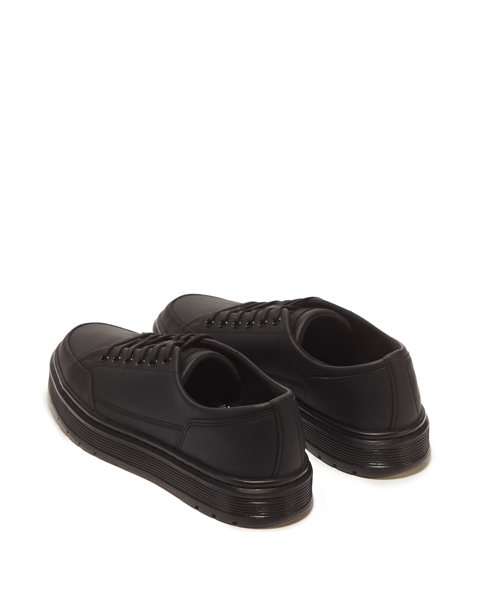 Brookline Nappa Leather Shoes in Black | Dr. Martens™