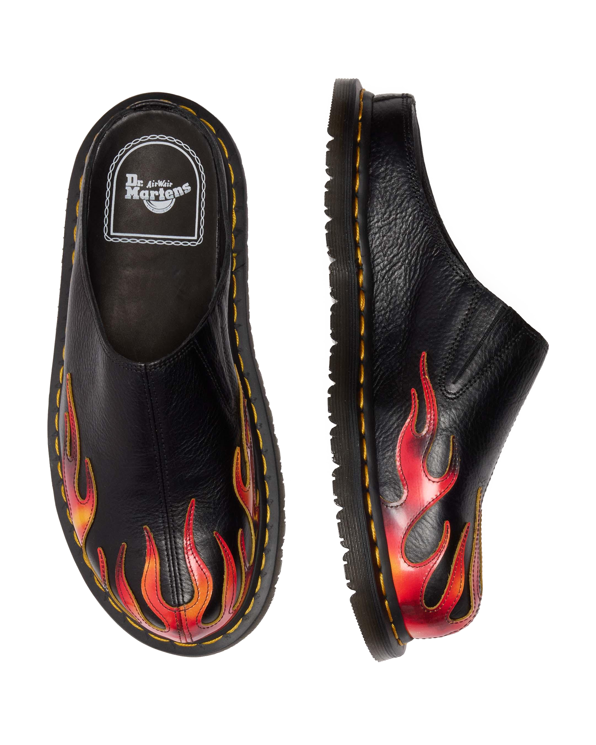 SAN FLAME LEDER MULES