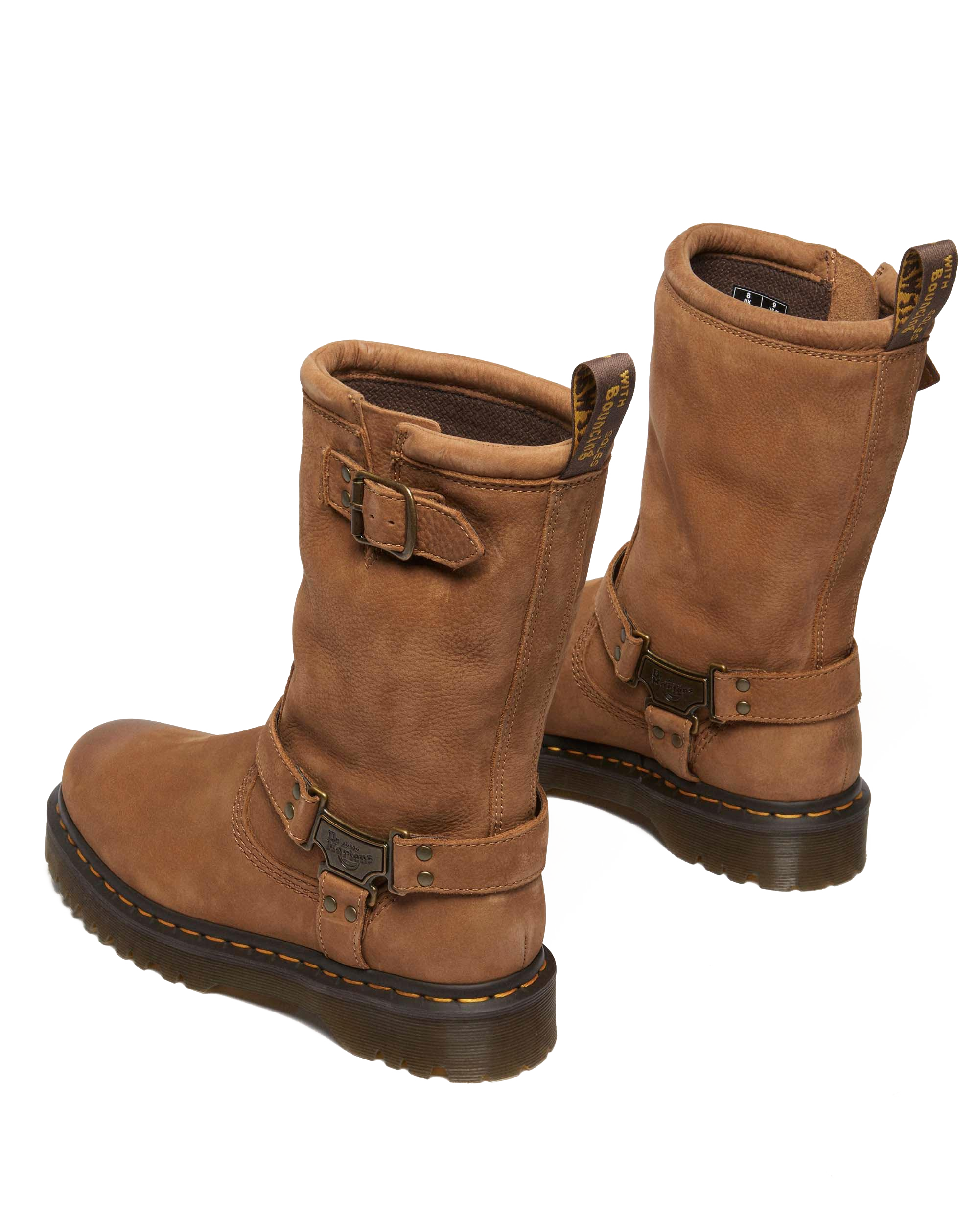 Stivali biker Anistone Hi in pelle Tumbled Nabuk