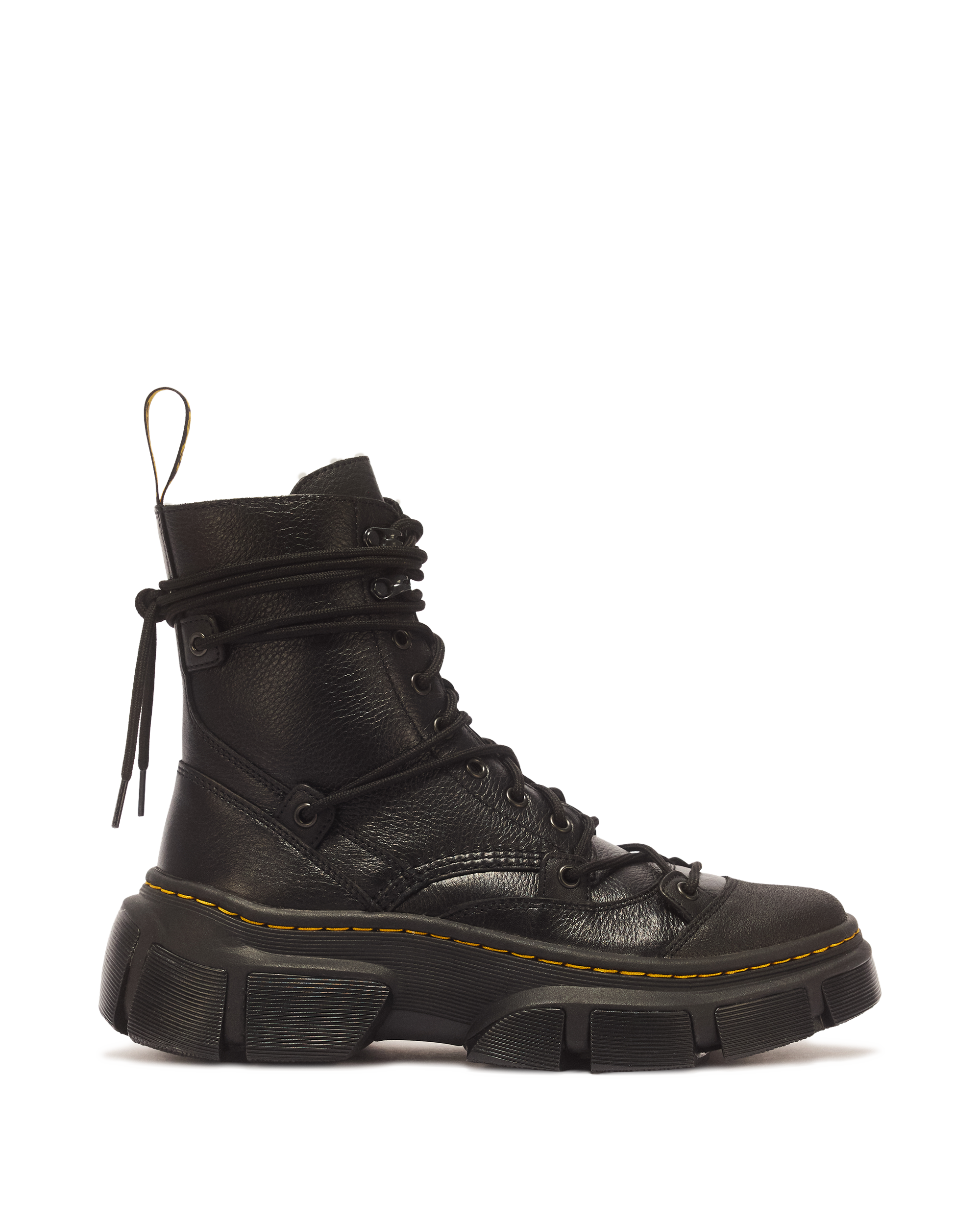 Dmxl 8-Eye Leather Boots in Black | Dr. Martens™