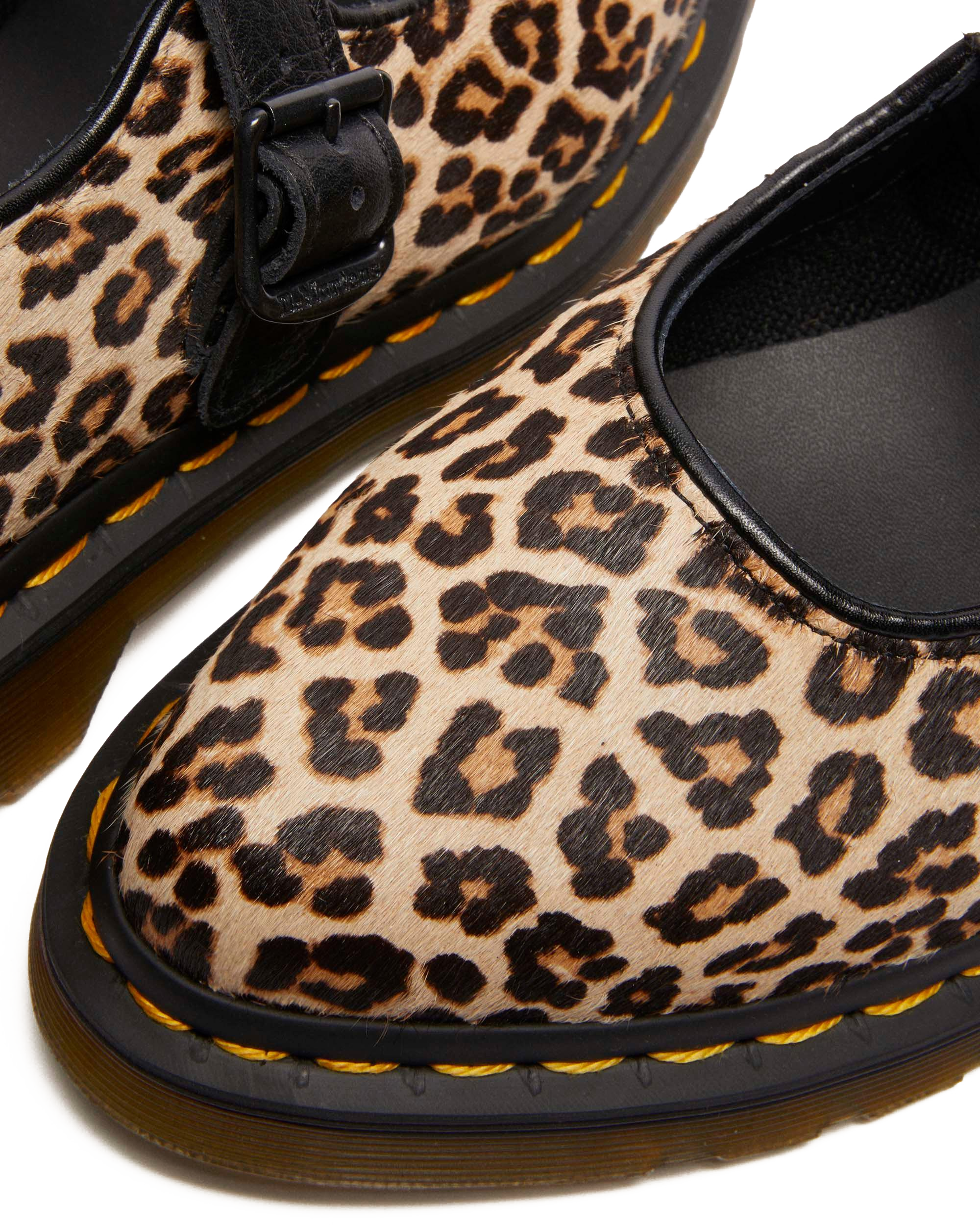 Elphie leopard Mary Jane shoes