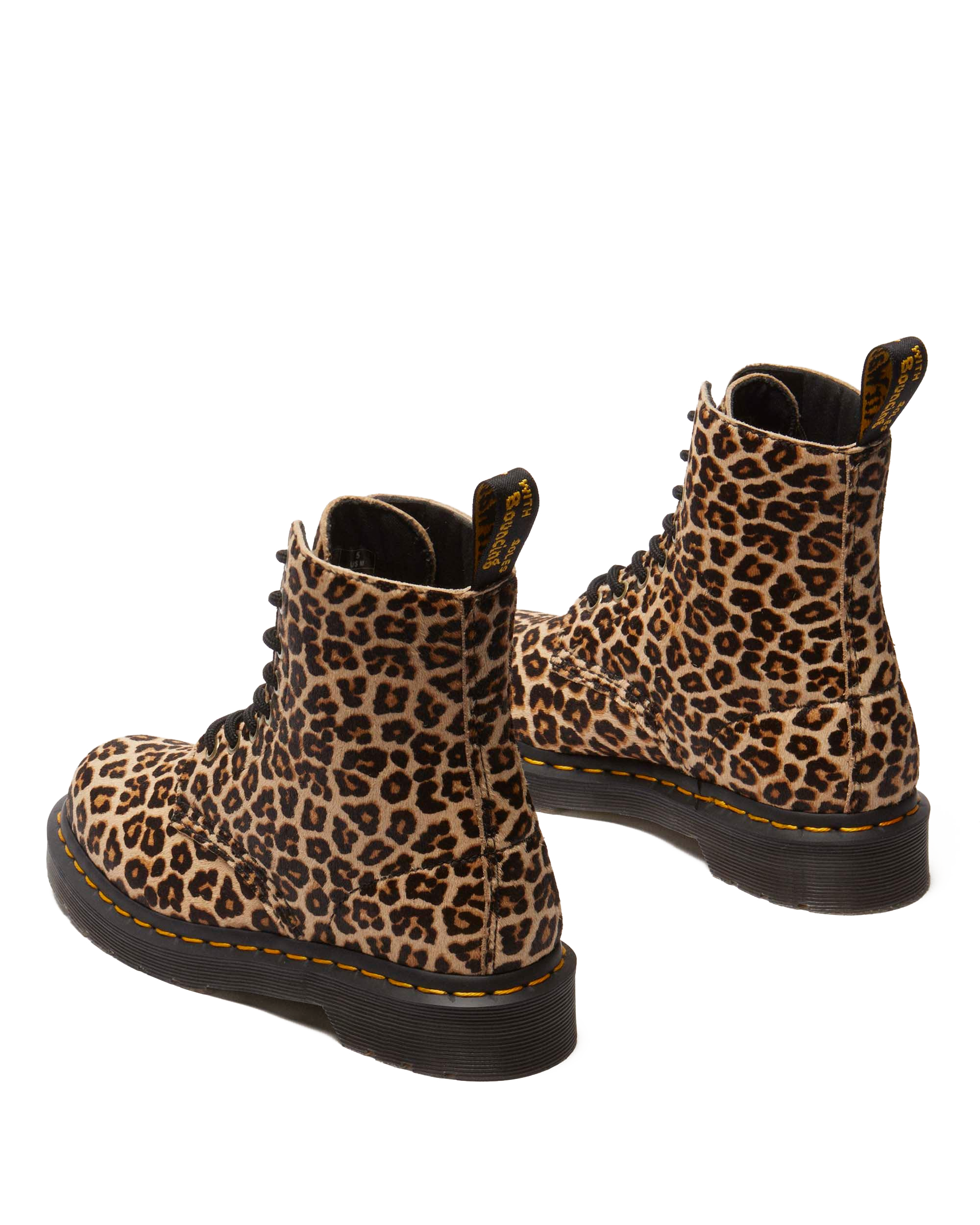 1460 Leopard Leather Boots in Light Tan | Dr. Martens™