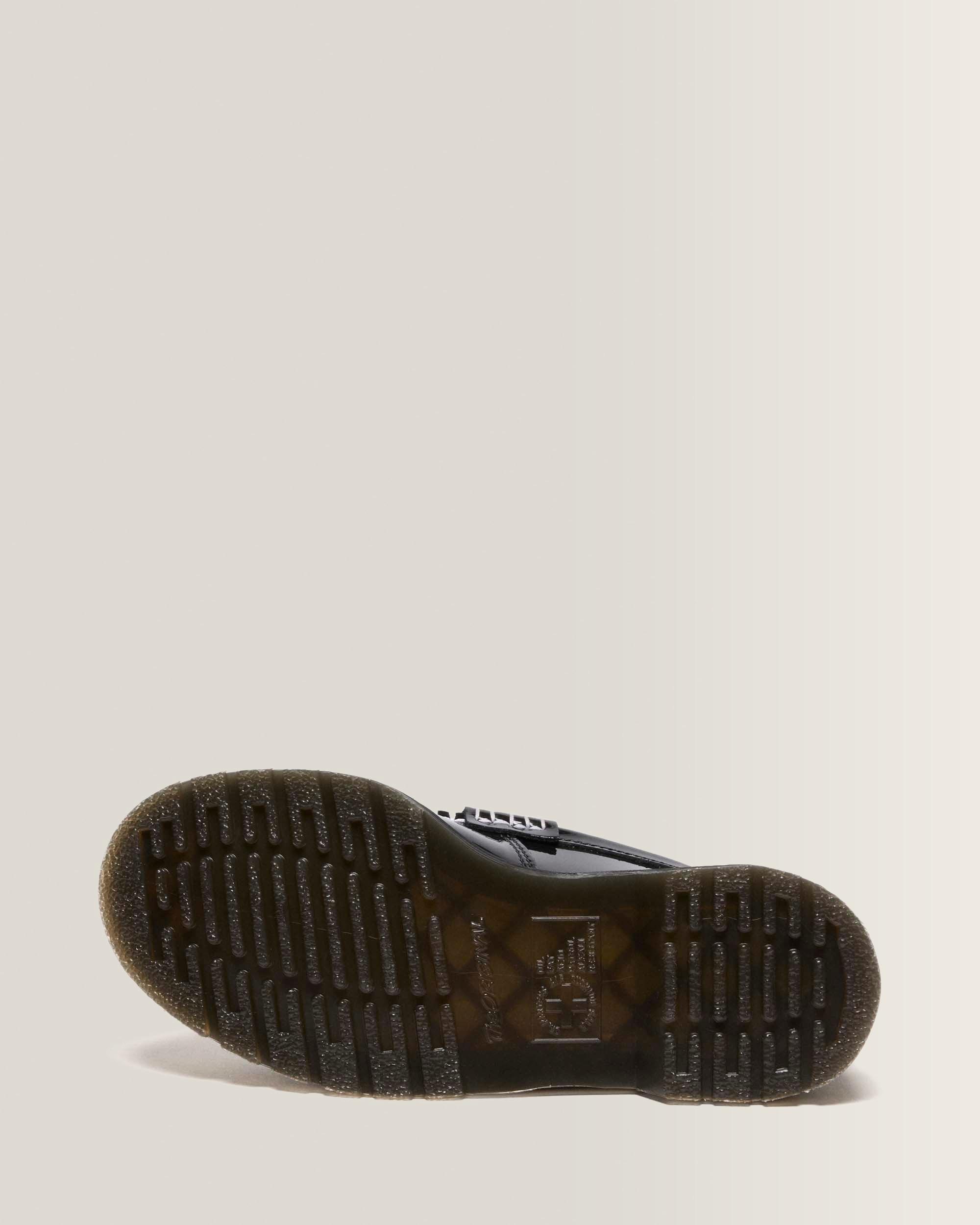 MOCASINES PENTON CORAZÓN DE CHAROL BICOLOR