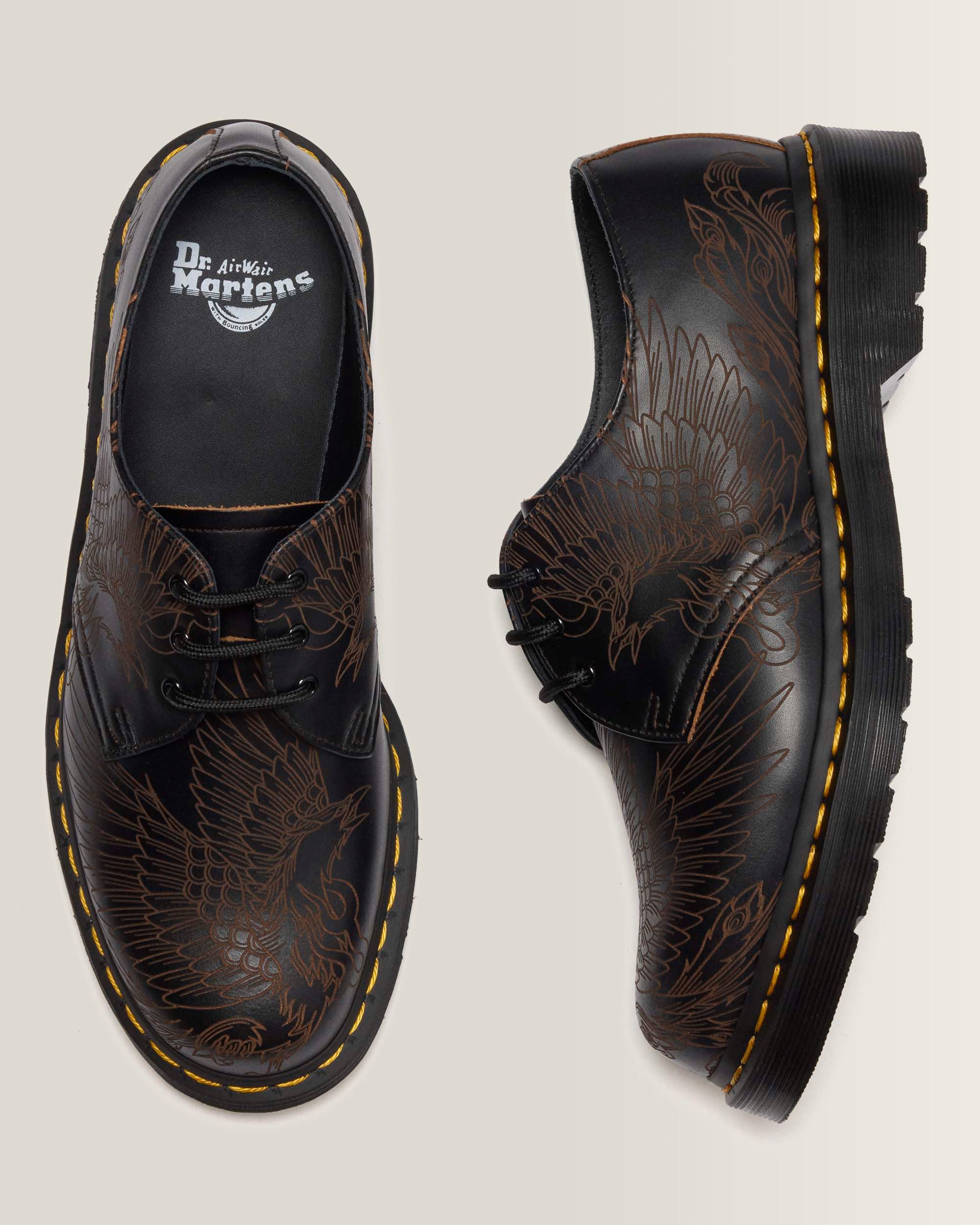 1461 Phoenix Vintage Smooth Leather Shoes