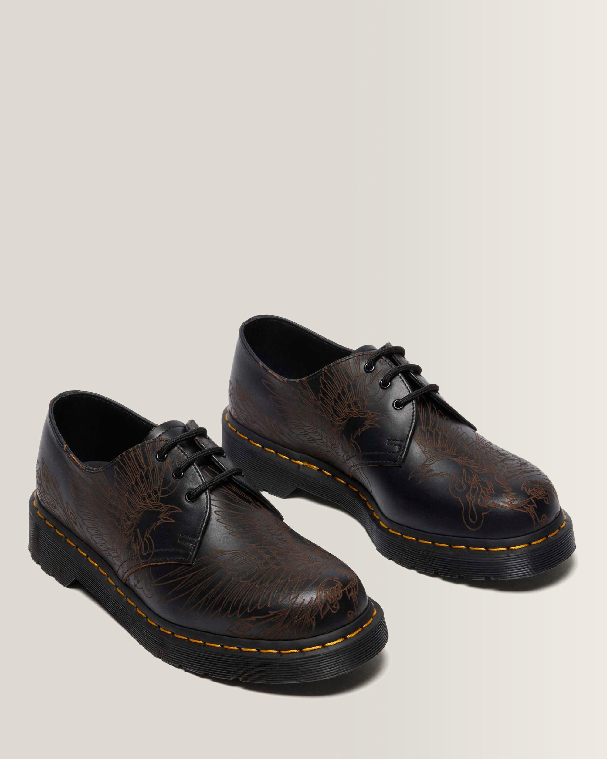 1461 Phoenix Vintage Smooth Leather Shoes