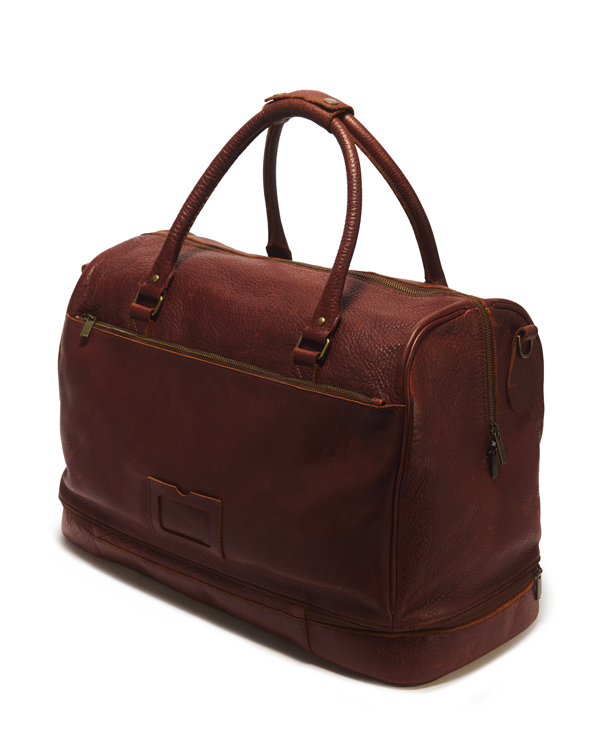 Sac Weekender en cuir souple