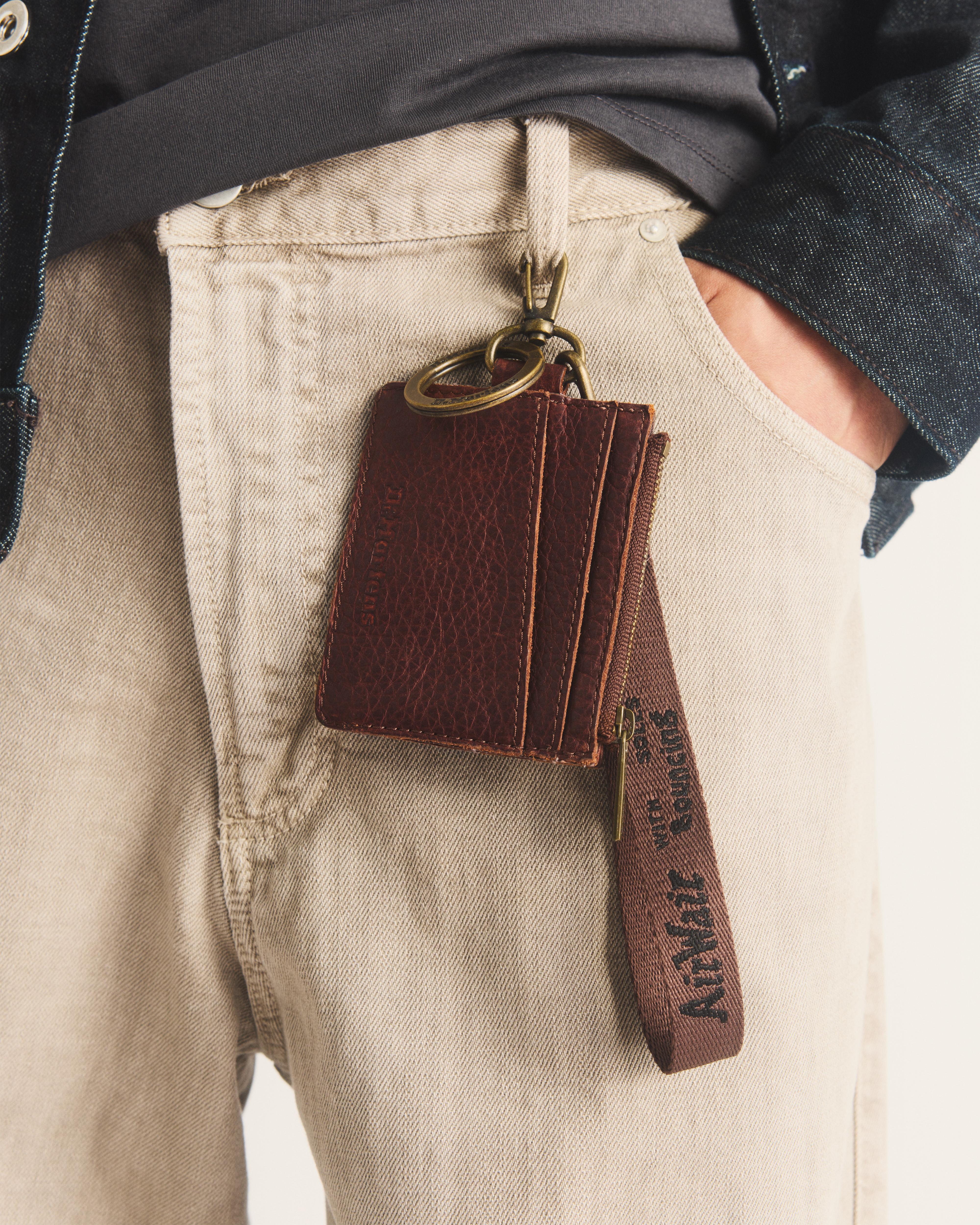 Ambassador Leather Cardholder Keyring
