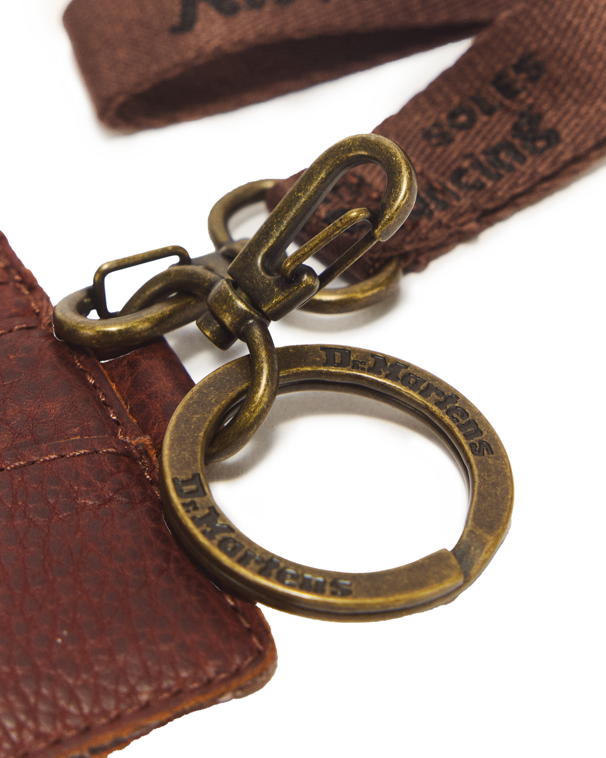 Ambassador Leather Cardholder Keyring