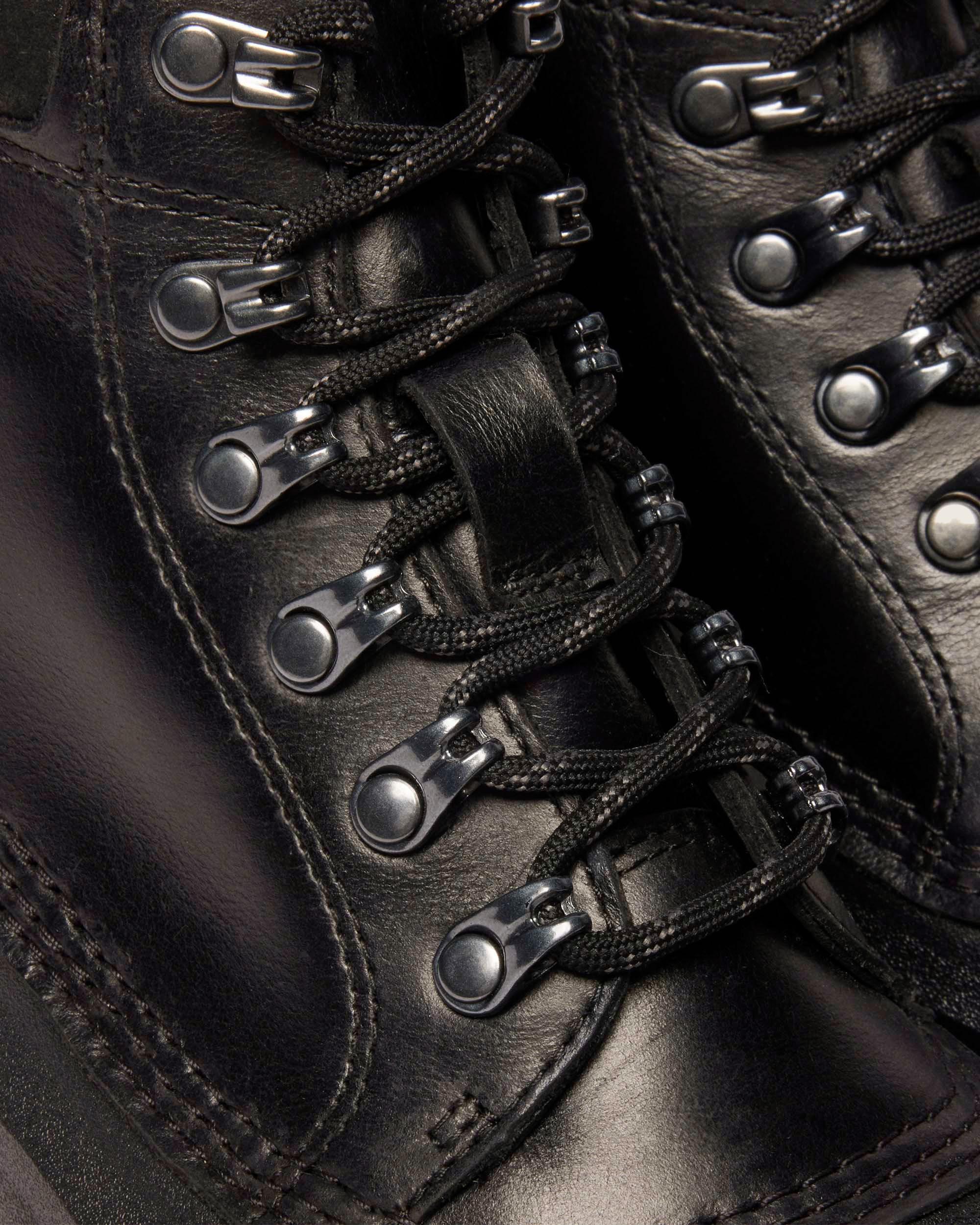 939 SUB FLEECE LINED LEATHER ANKLE BOOTS