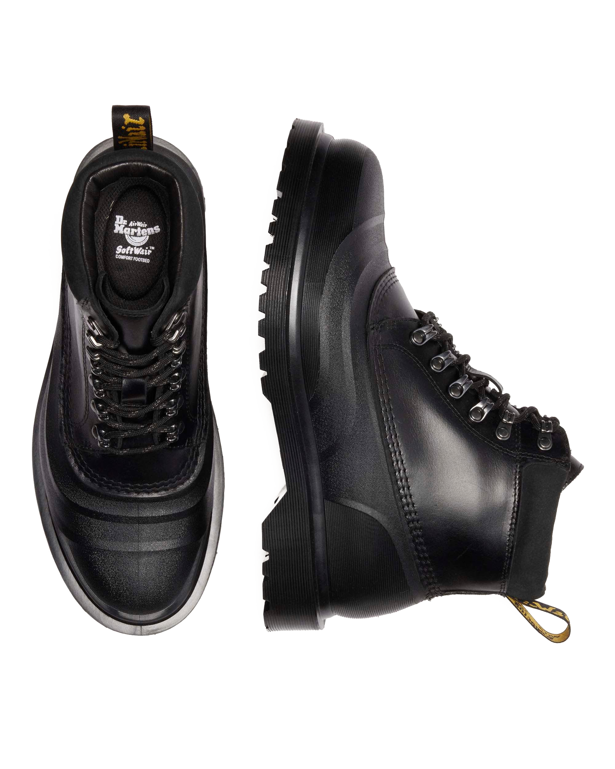 939 SUB FLEECE LINED LEATHER ANKLE BOOTS