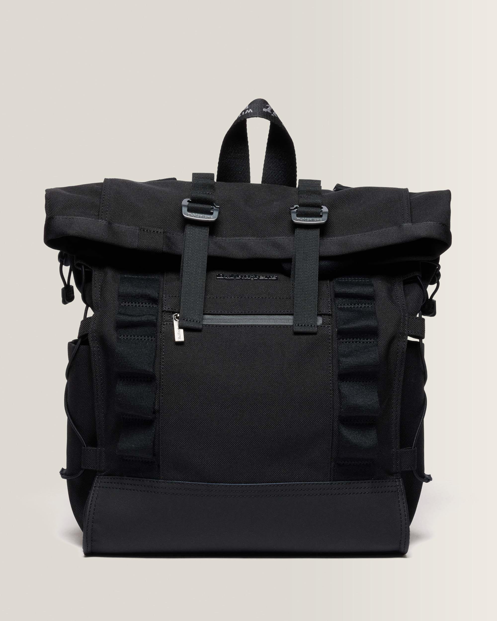 Tech Roll Top Backpack in Black | Dr. Martens™