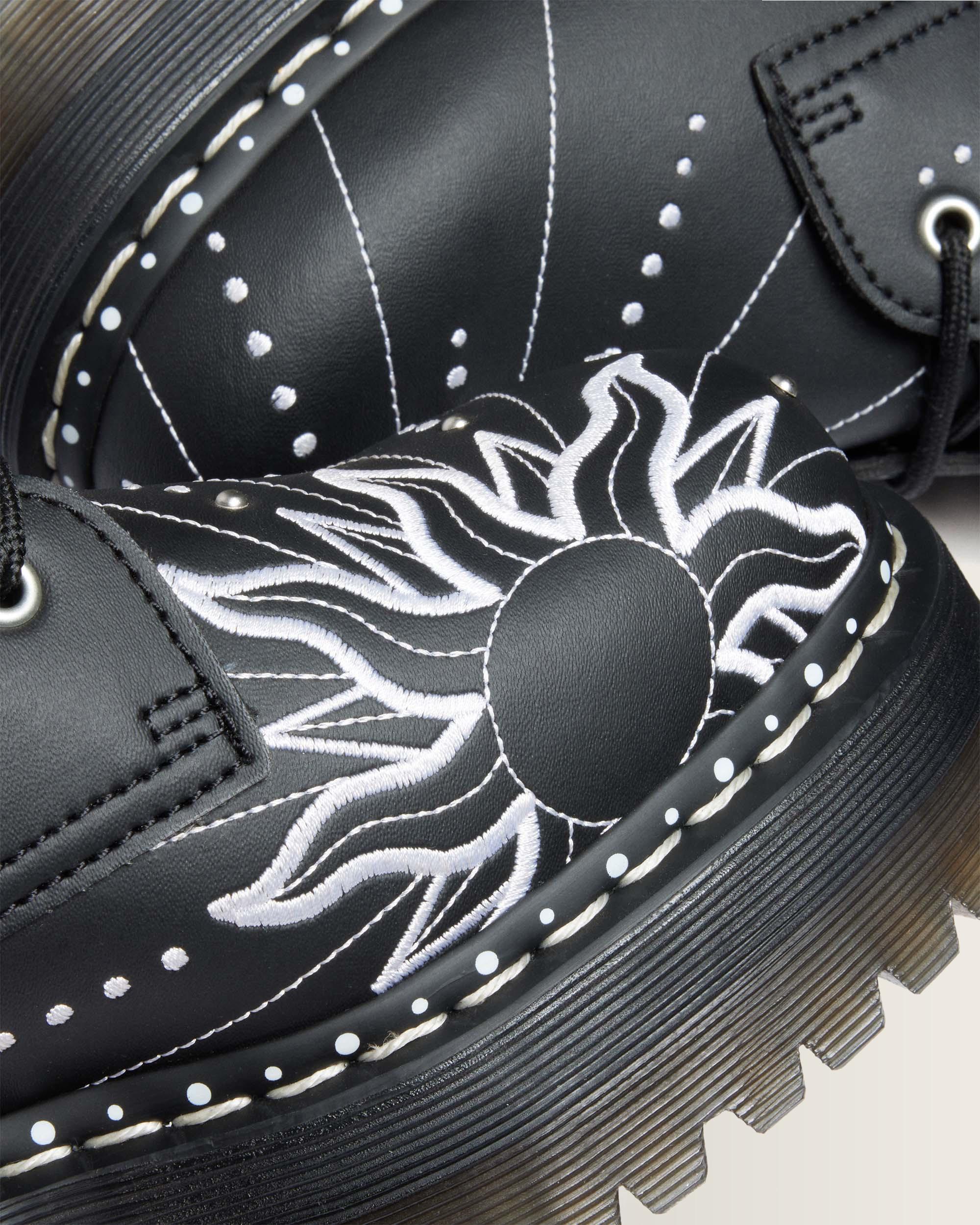 Jadon Hi Solar Flare Reclaimed Leather Platform Boots