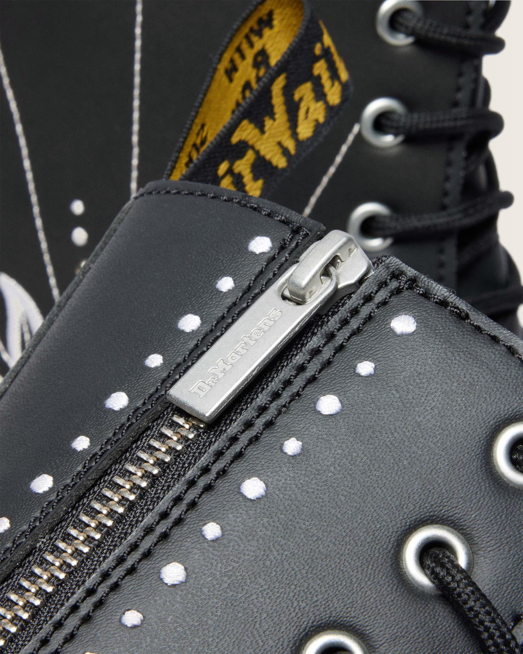 Jadon Hi Solar Flare Reclaimed Leather Platform Boots