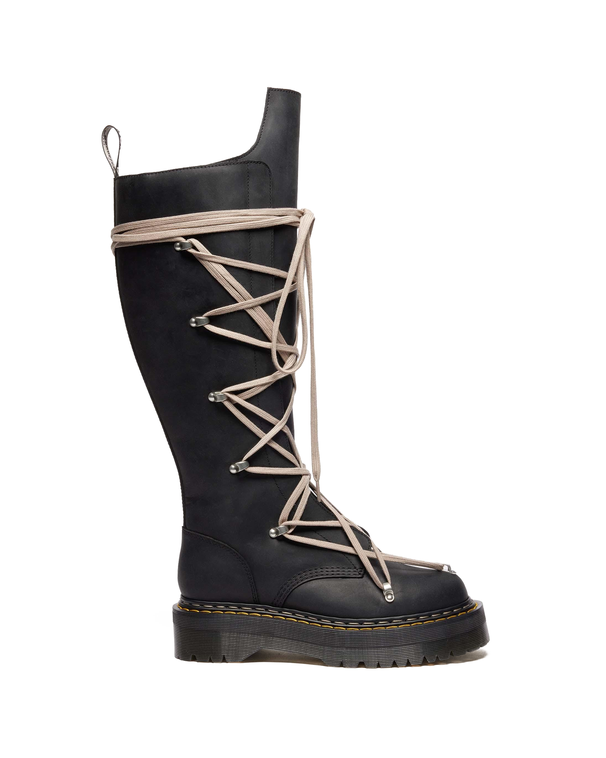 1B60 Rick Owens Pentalace Boots in Black | Dr. Martens™