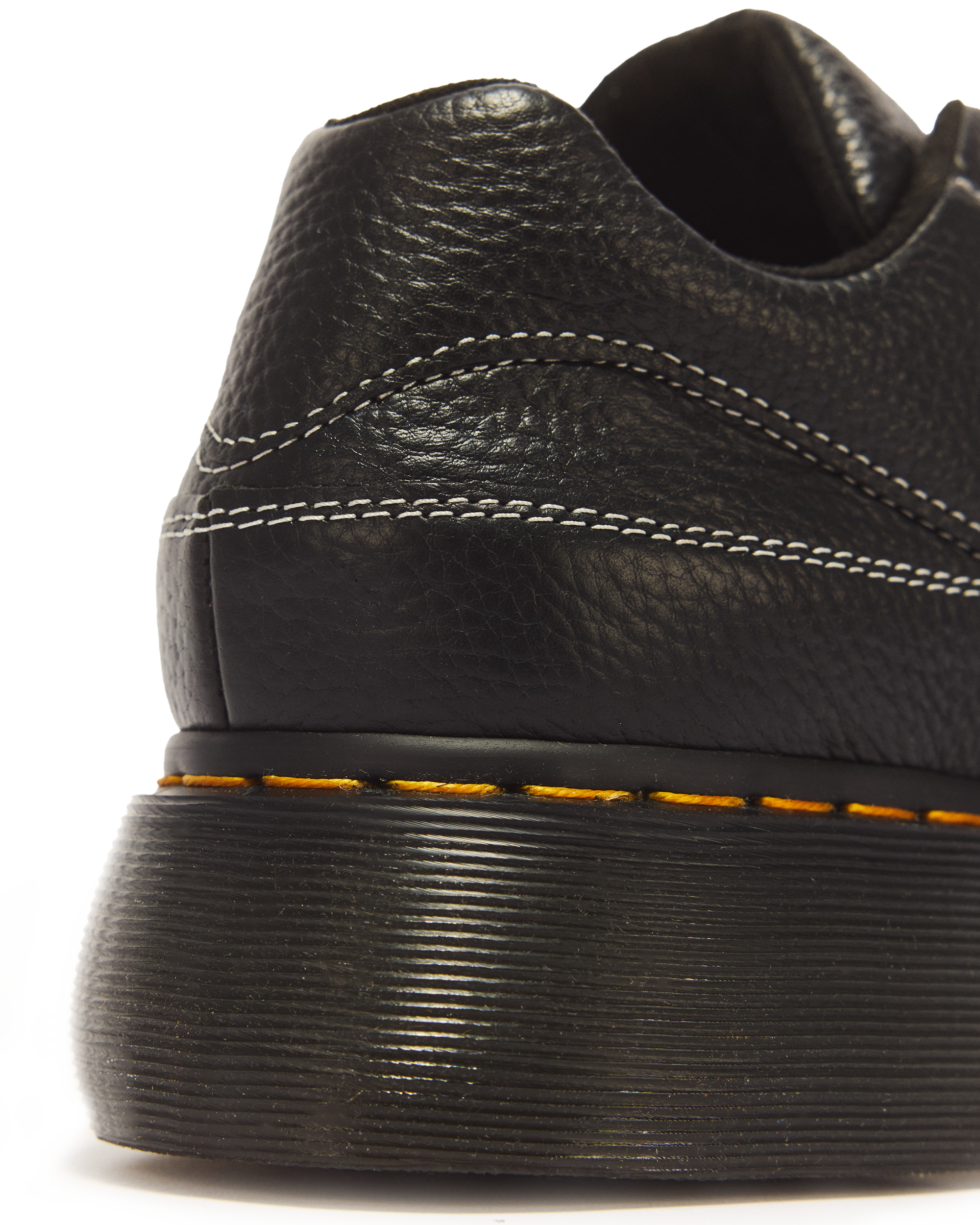 Buzz 5-eye Milled Nappa Leather Shoes in BLACK | Dr. Martens™