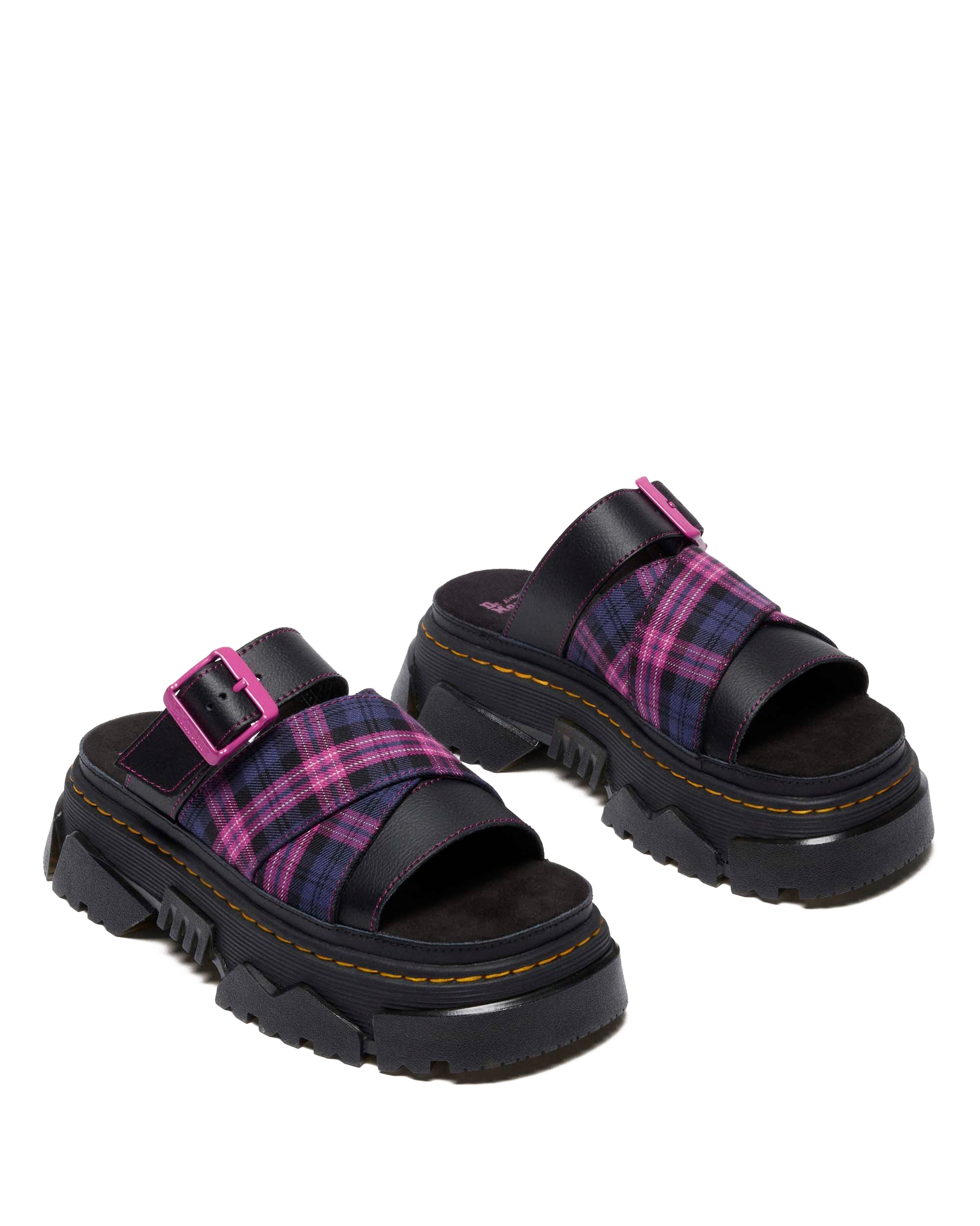 MATTISON SLIDE in BLACK+PINK MULTI | Dr. Martens™
