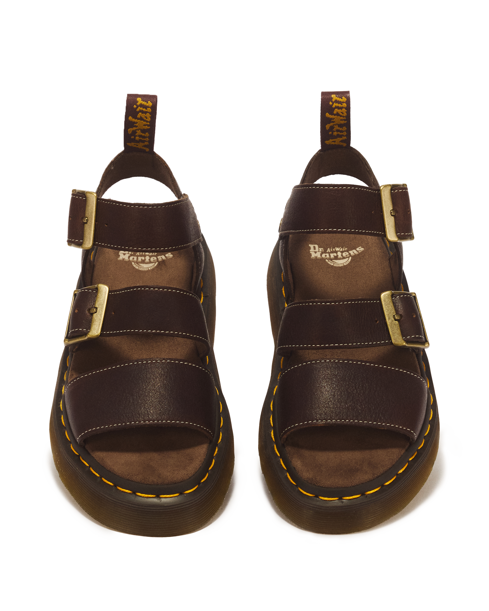 Sandalias Gryphon Quad de piel Grizzly