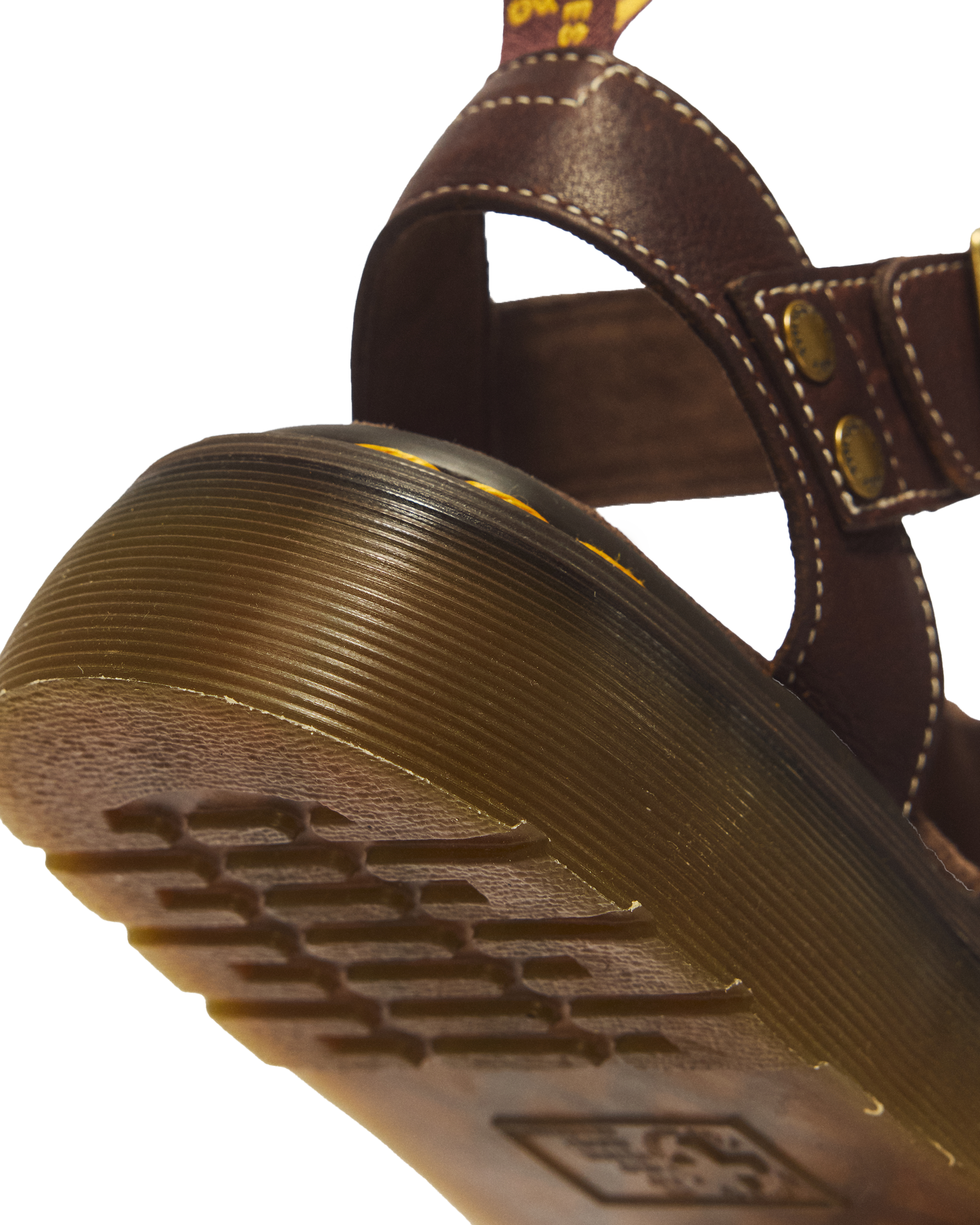 Sandalias Gryphon Quad de piel Grizzly