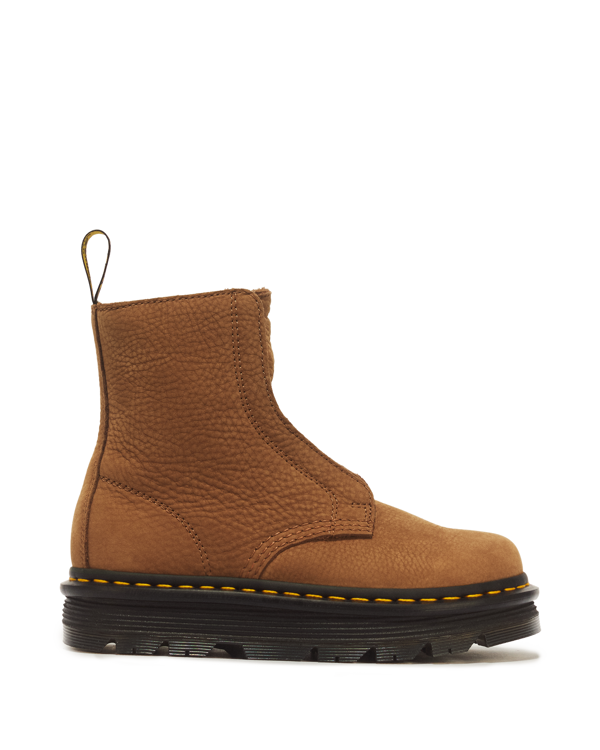 ZEBZAG LACELESS WARM LINED SLIP ON NUBUCK BOOTS product image