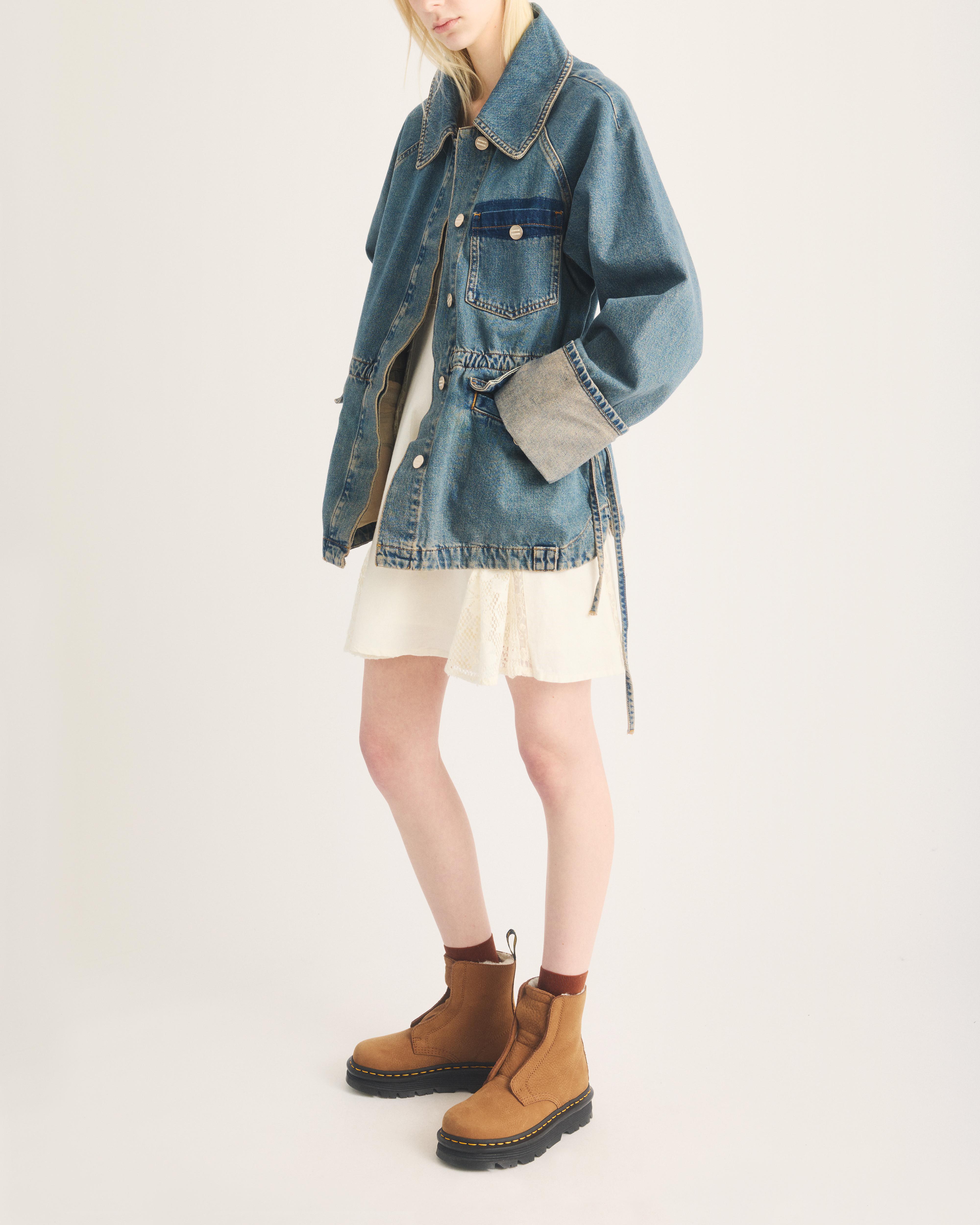 ZEBZAG LACELESS WARM LINED SLIP ON NUBUCK BOOTS product image