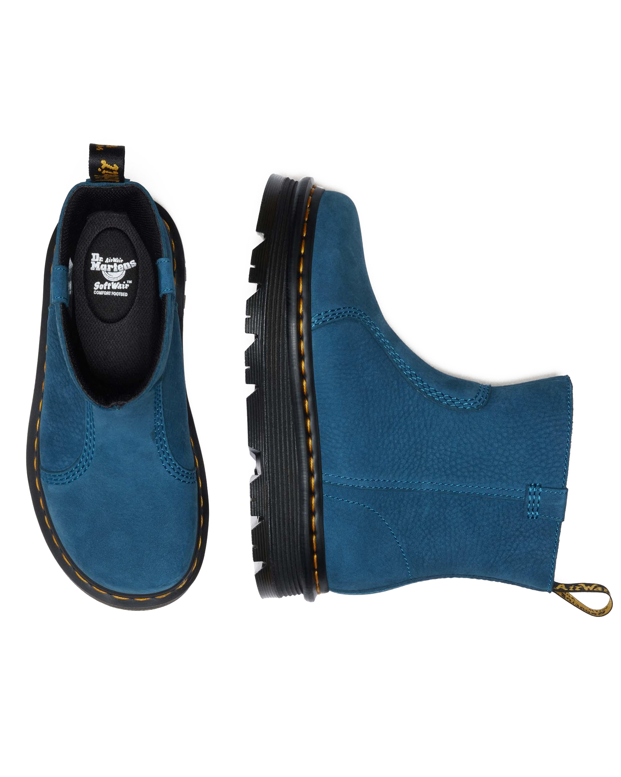 ZEBZAG RIGGER SLIP-ON NUBUCK LAARZEN