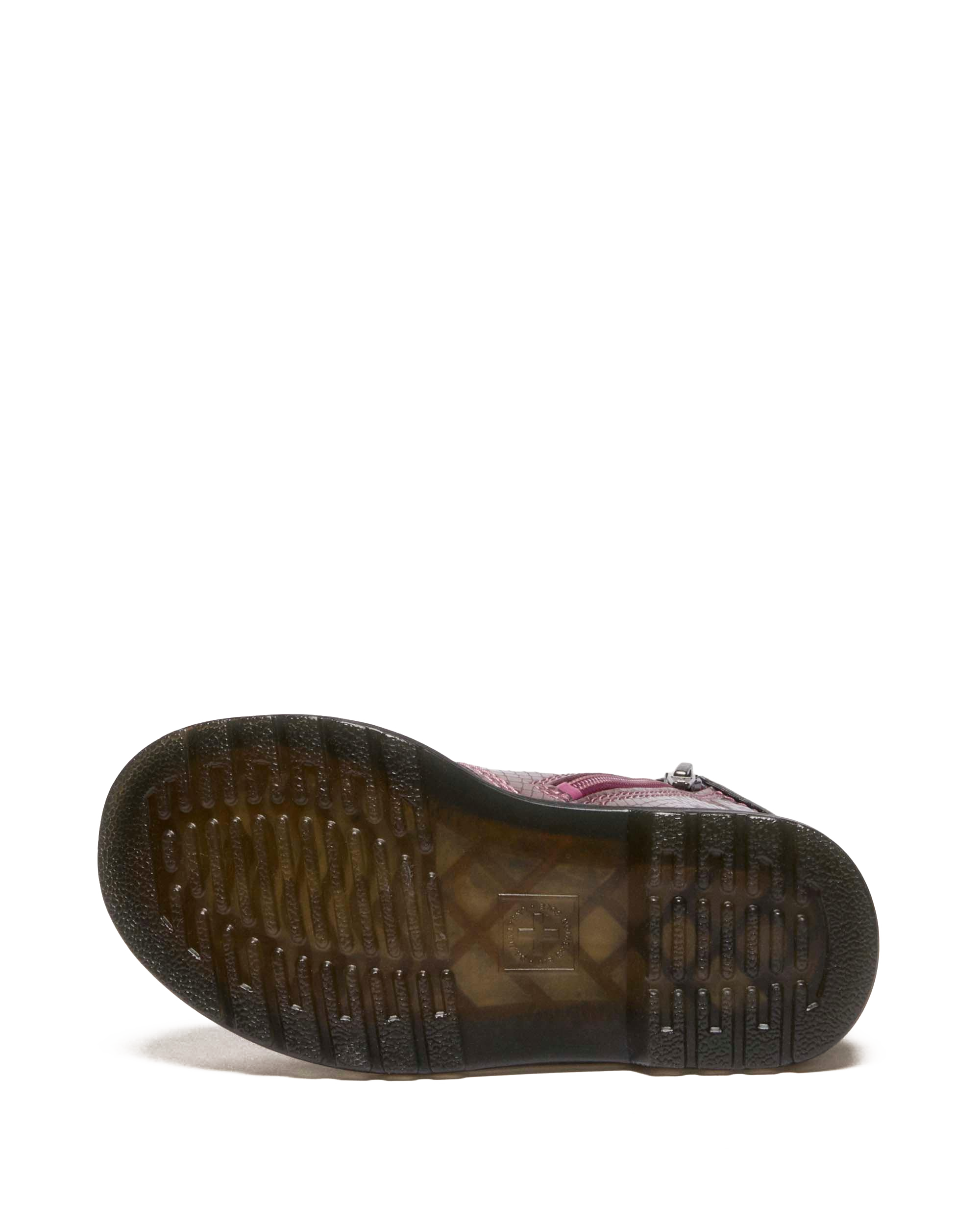 Stivali Primi Passi 1460 in pelle goffrata iridescente stile serpente
