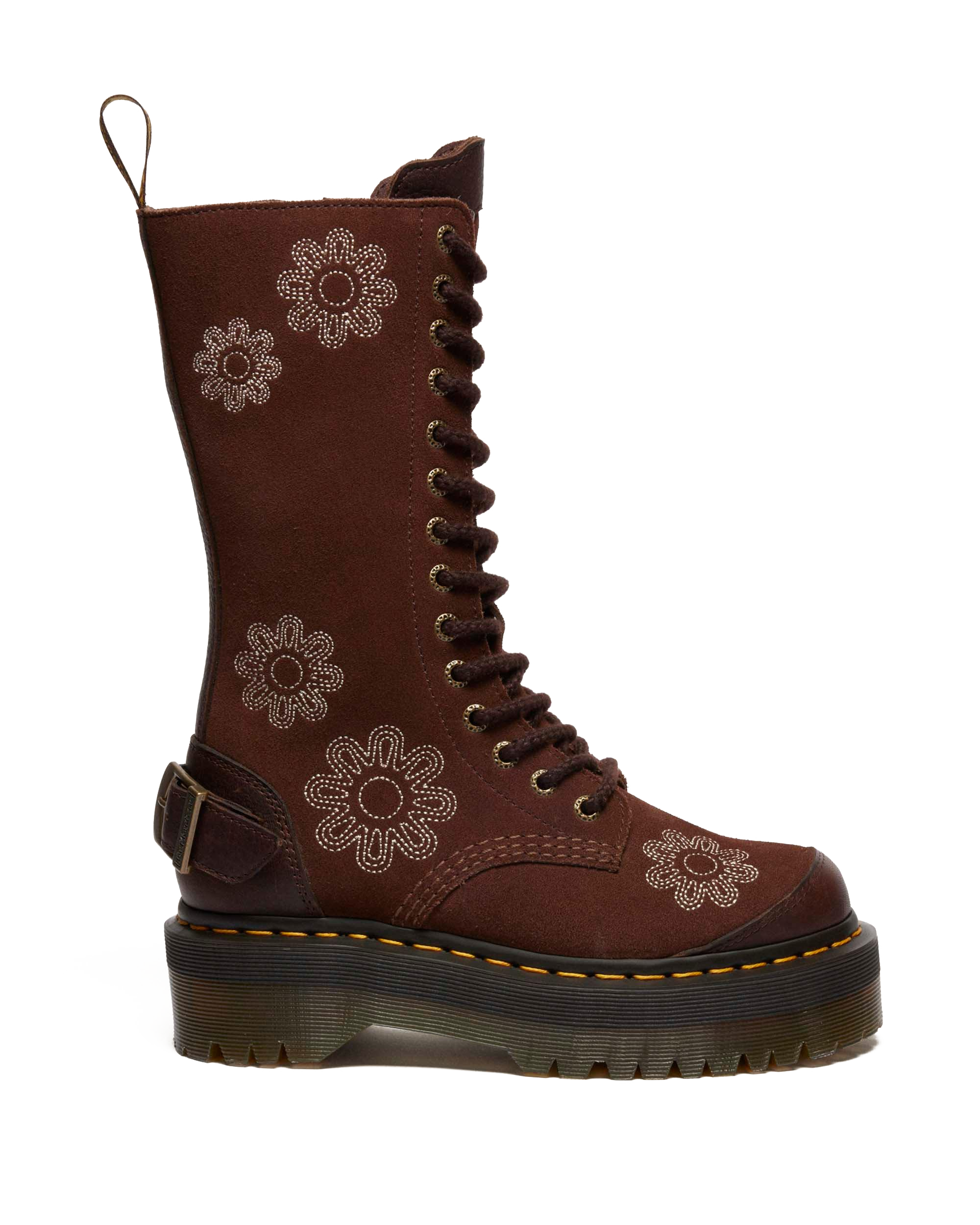 Botas con plataforma 1B99 Dunnet Flower de ante