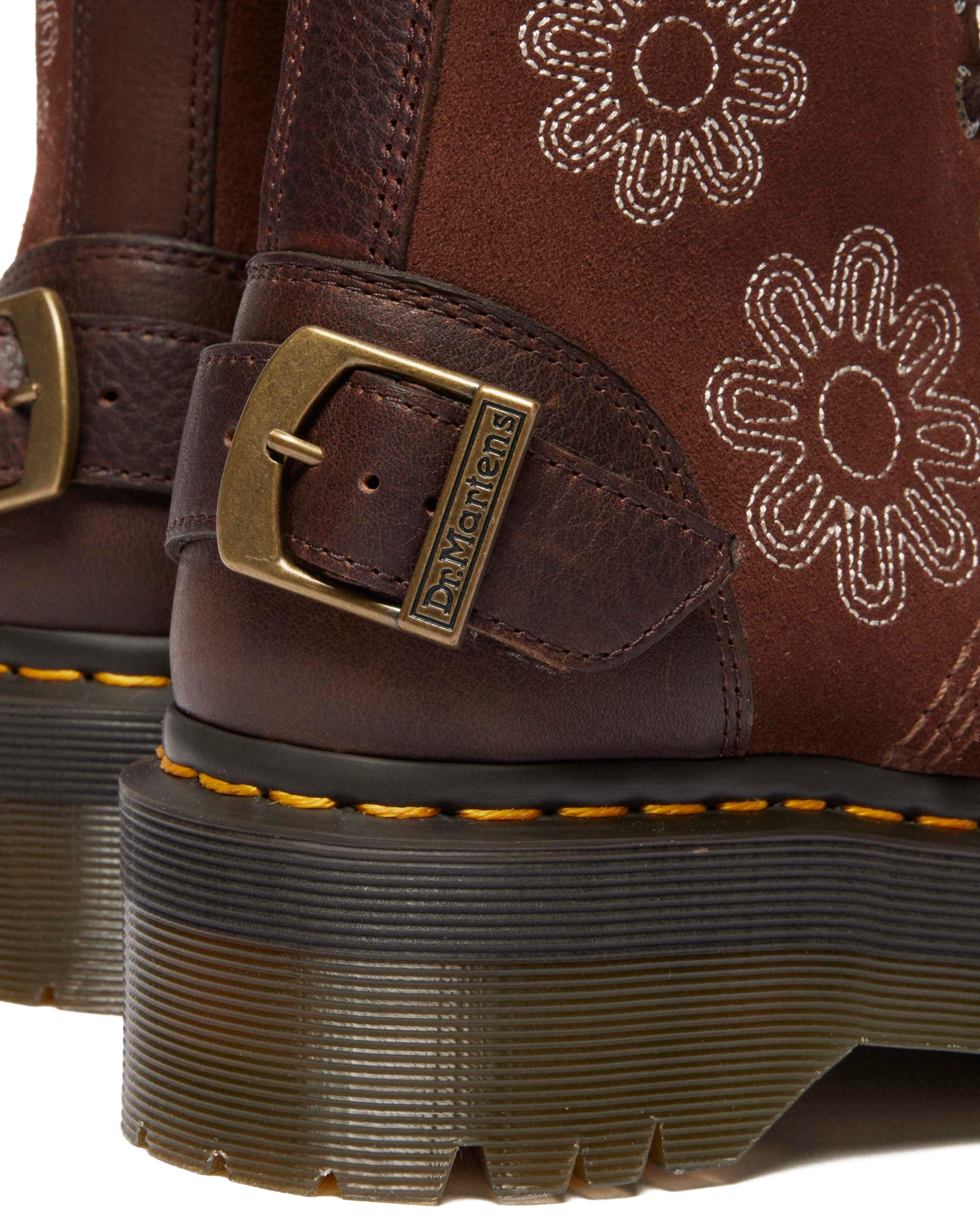 Botas con plataforma 1B99 Dunnet Flower de ante