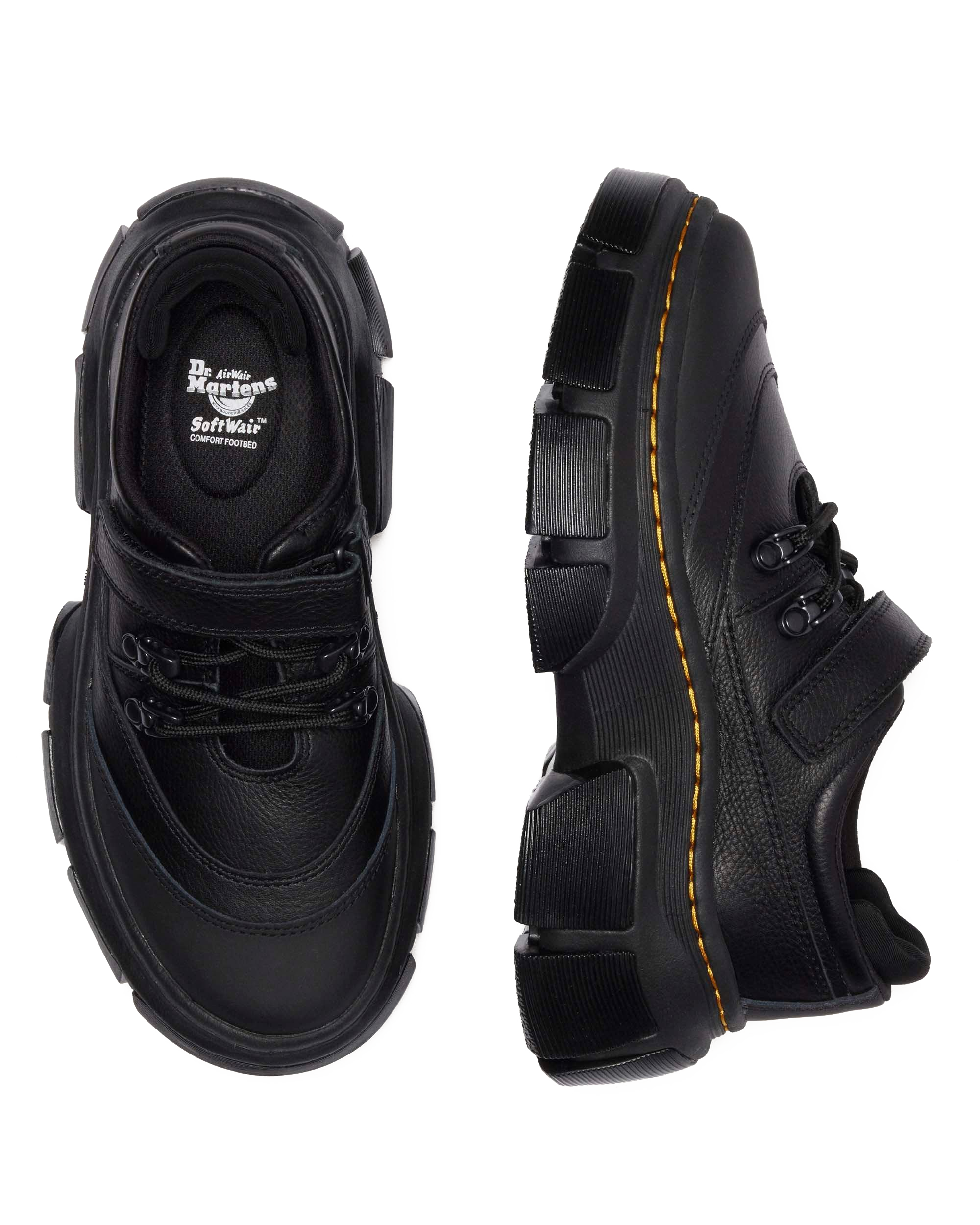 DMXL MARY JANE LEATHER SHOES in BLACK | Dr. Martens™
