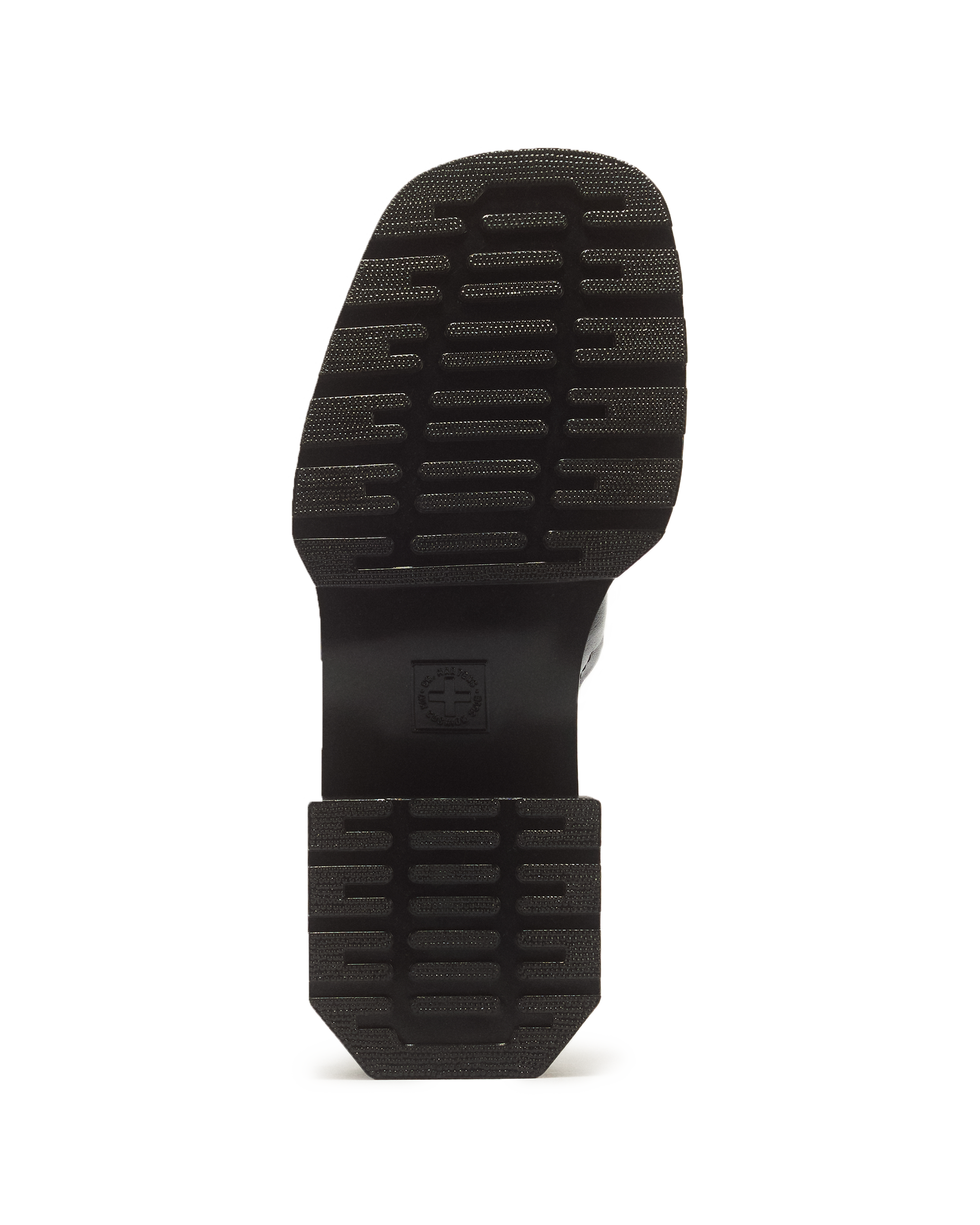 MAYBOLE LEREN LOAFERS MET RUCHES EN VIERKANTE NEUS