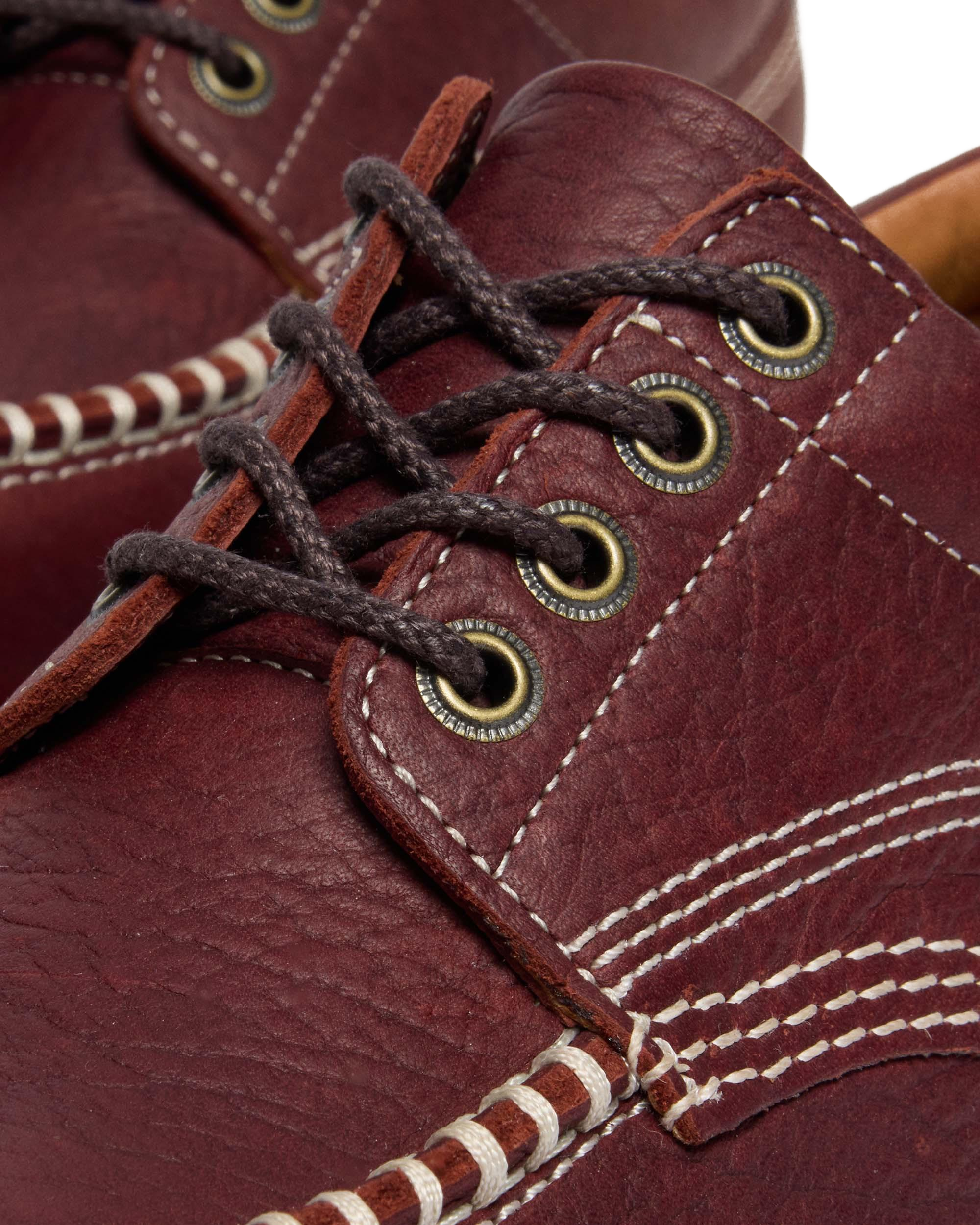 CHAUSSURES LOWELL EN CUIR WILD GRAIN À BOUT MOCASSIN