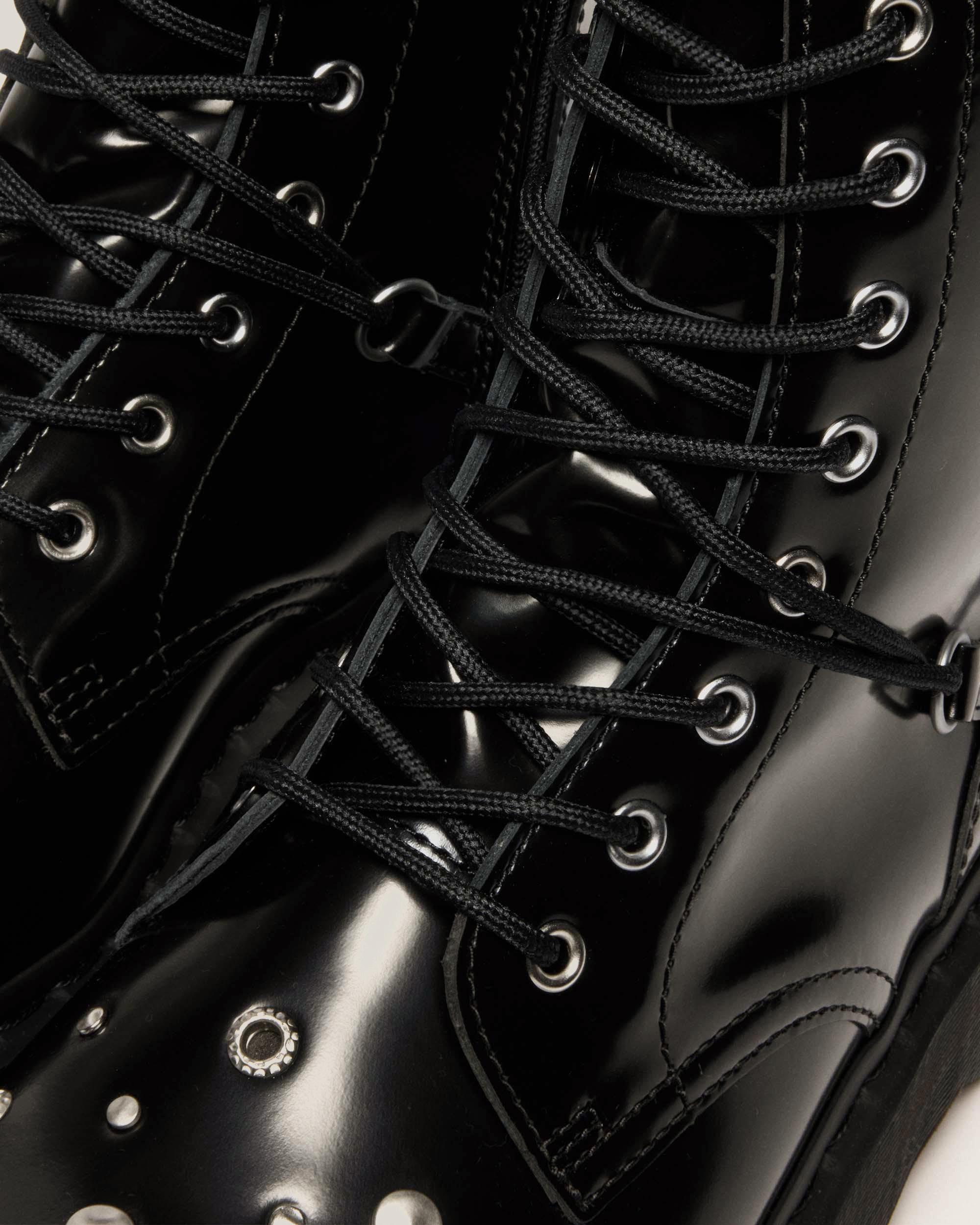 JADON HI STUDDED BUTTERO LEATHER PLATFORM BOOTS
