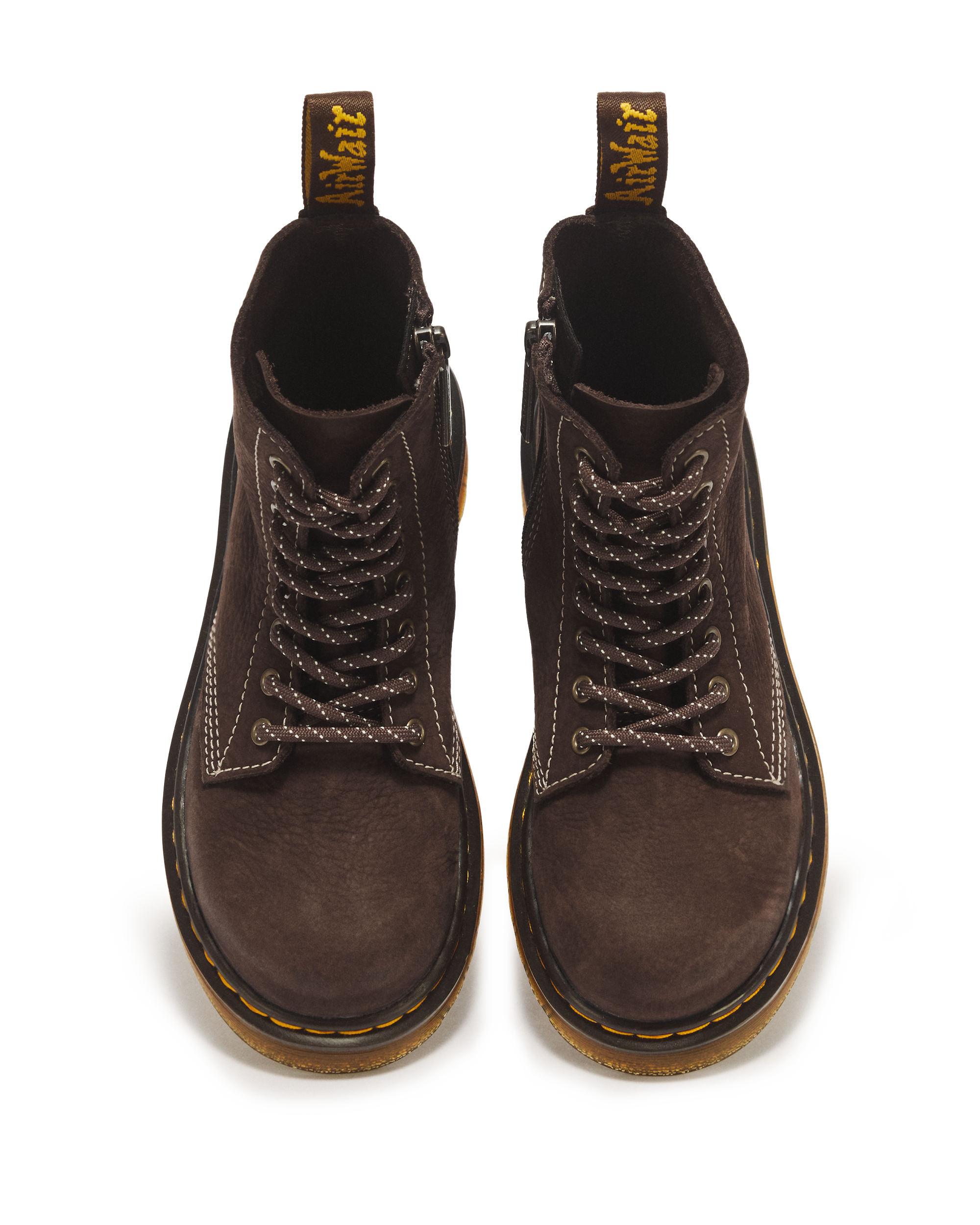 Junior 1460 Getrommeld Nubuck Laarzen