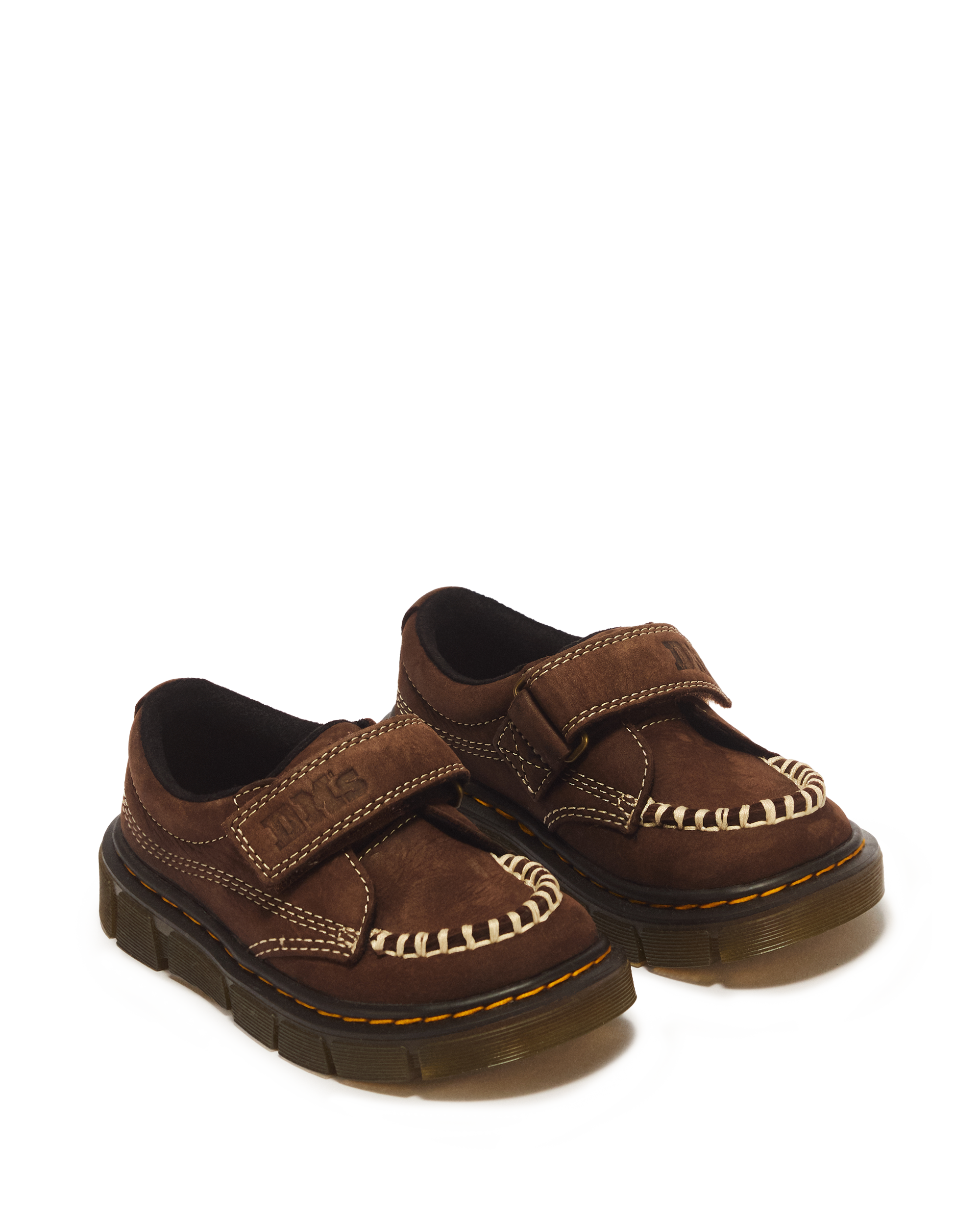 Toddler Raffe Strap Tumbled Nubuck Strap Shoes