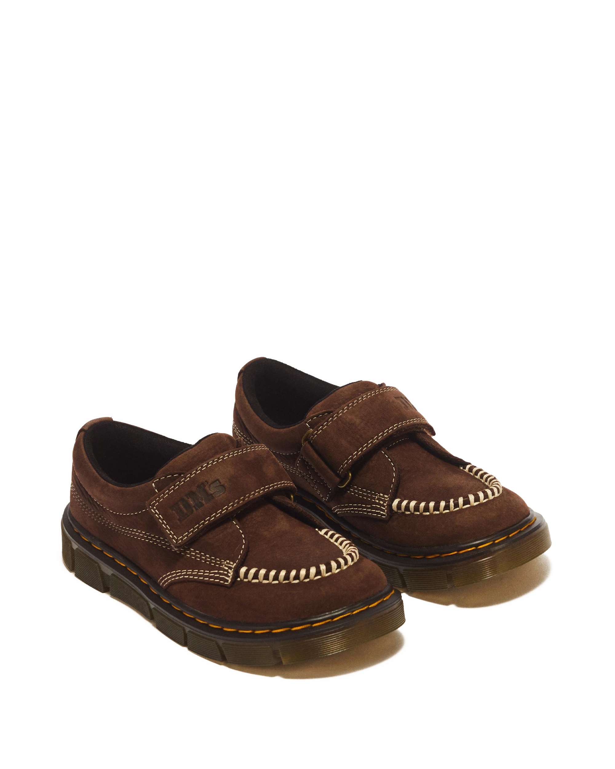Junior Raffe Strap Tumbled Nubuck Strap Shoes