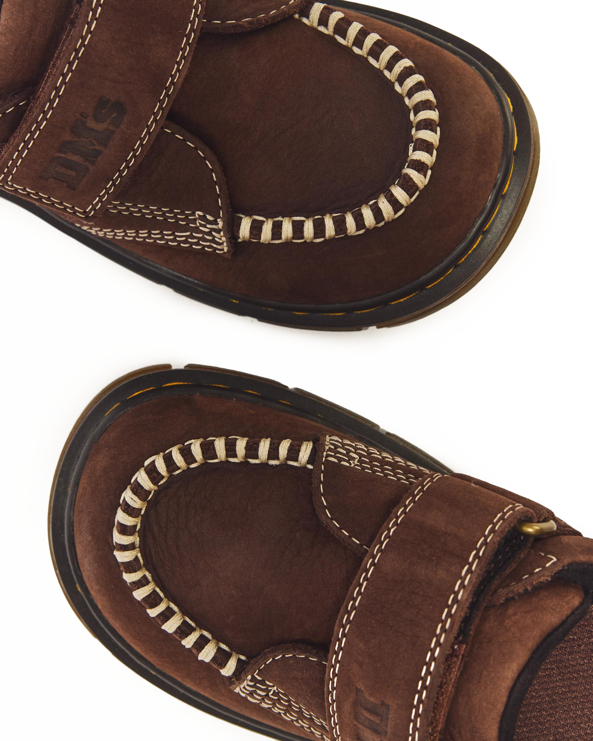 Junior Raffe Strap Tumbled Nubuck Strap Shoes