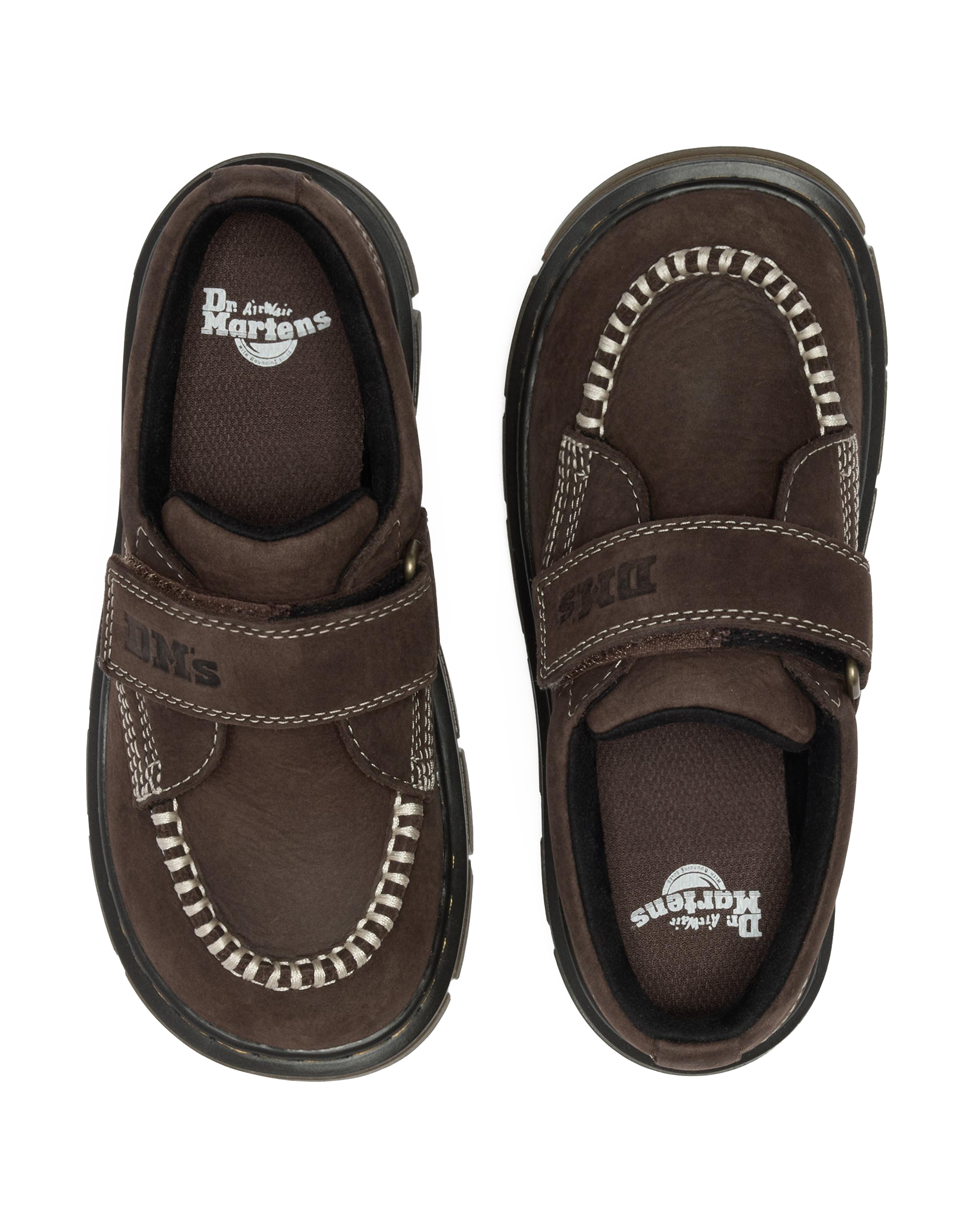 Junior Raffe Strap Tumbled Nubuck Strap Shoes