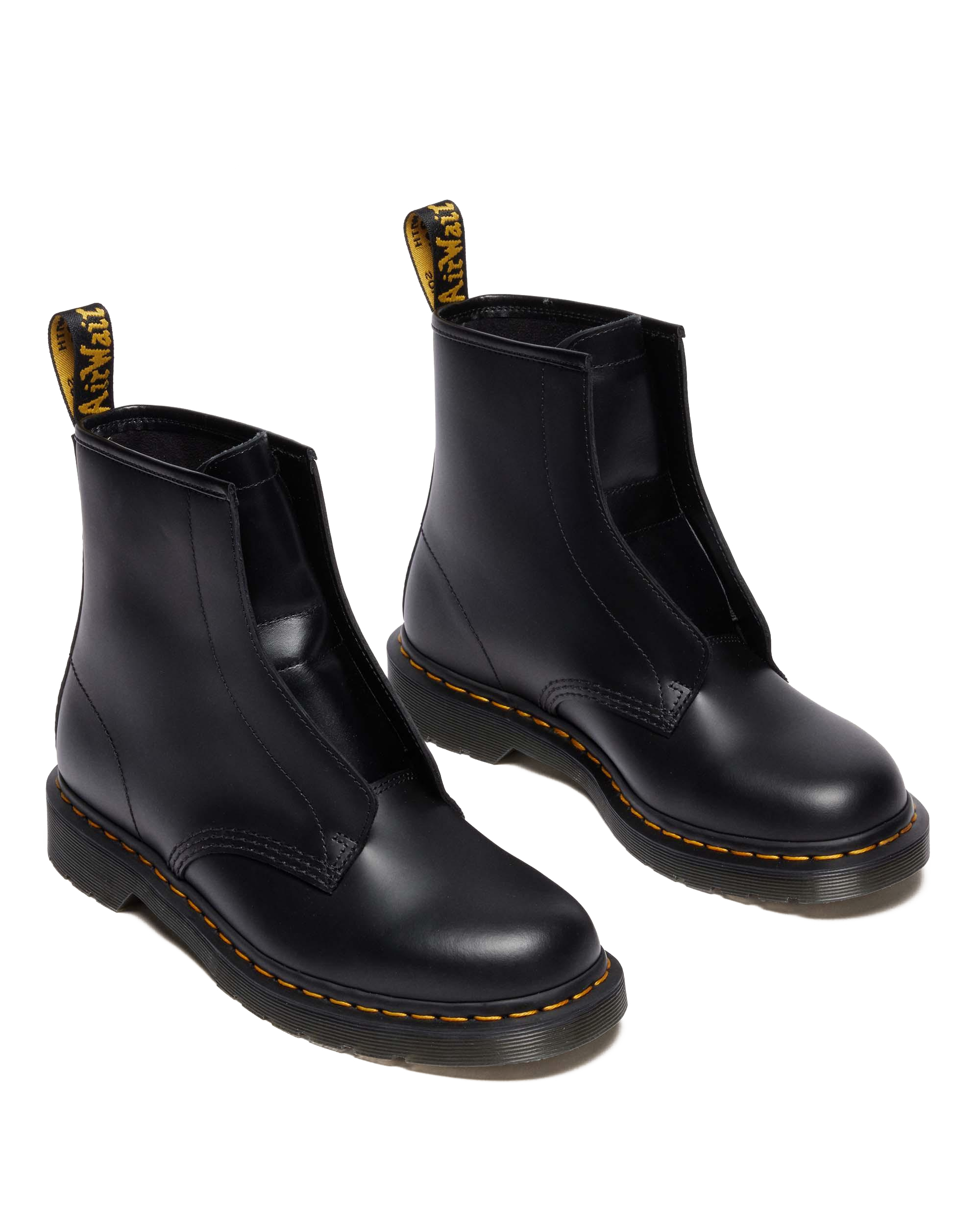 1460 LACELESS SMOOTH LEATHER SLIP ON BOOTS