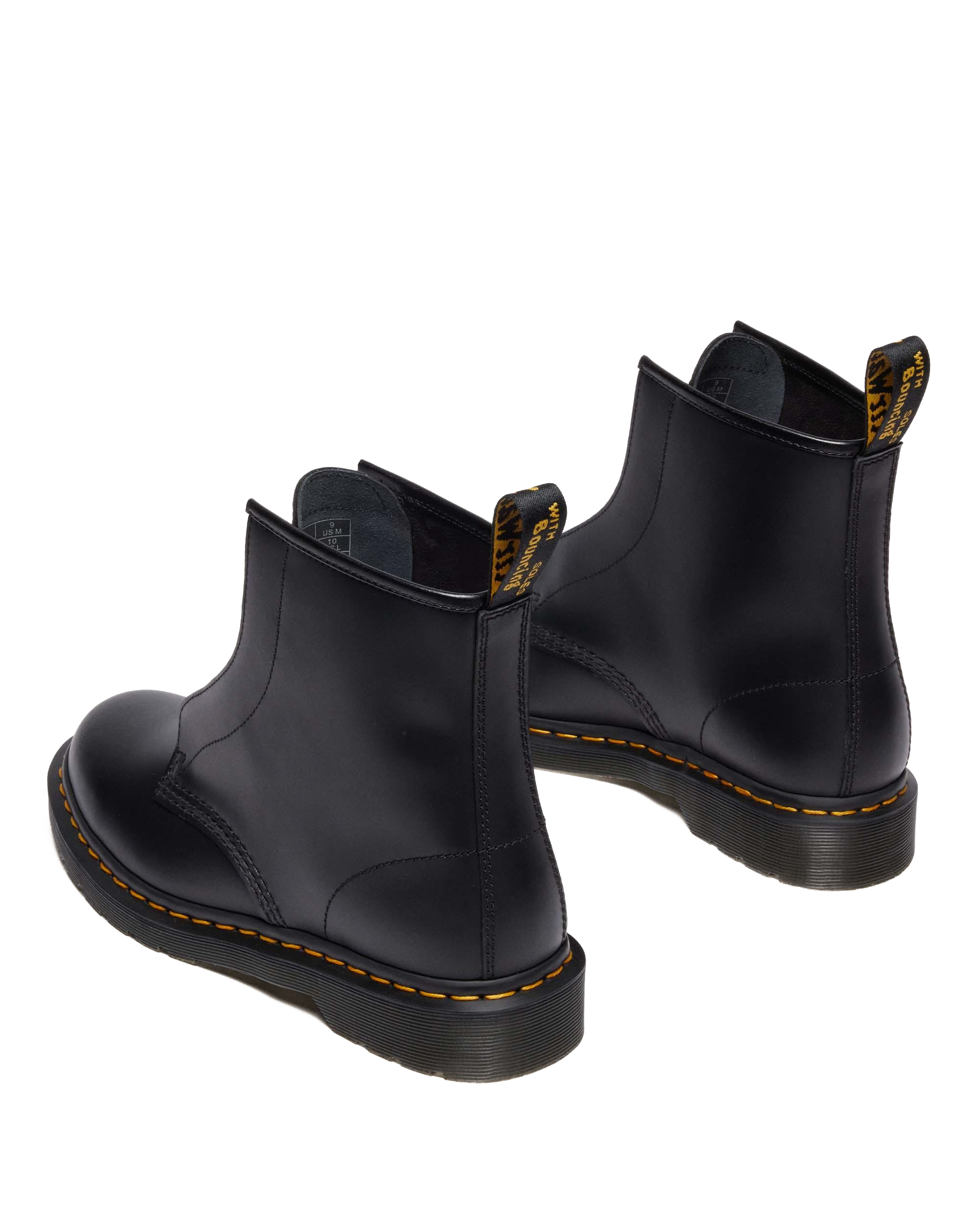 1460 LACELESS SMOOTH LEATHER SLIP ON BOOTS