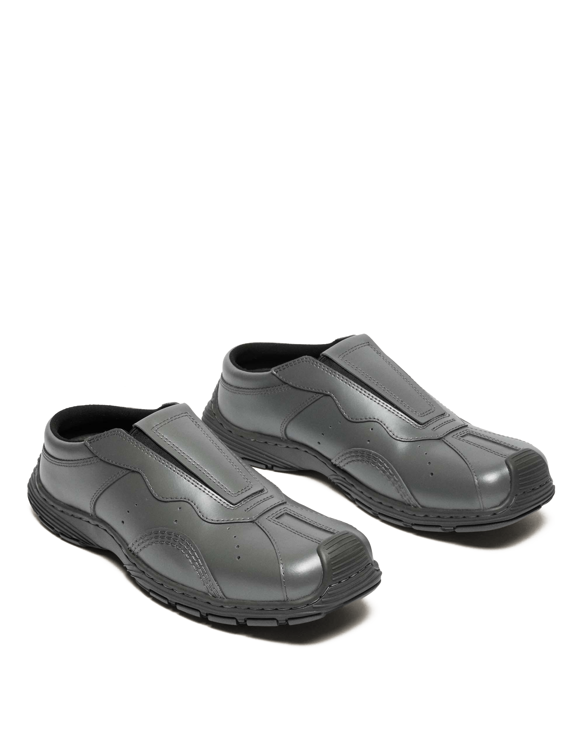 Mules Aurix in pelle Satin Finish