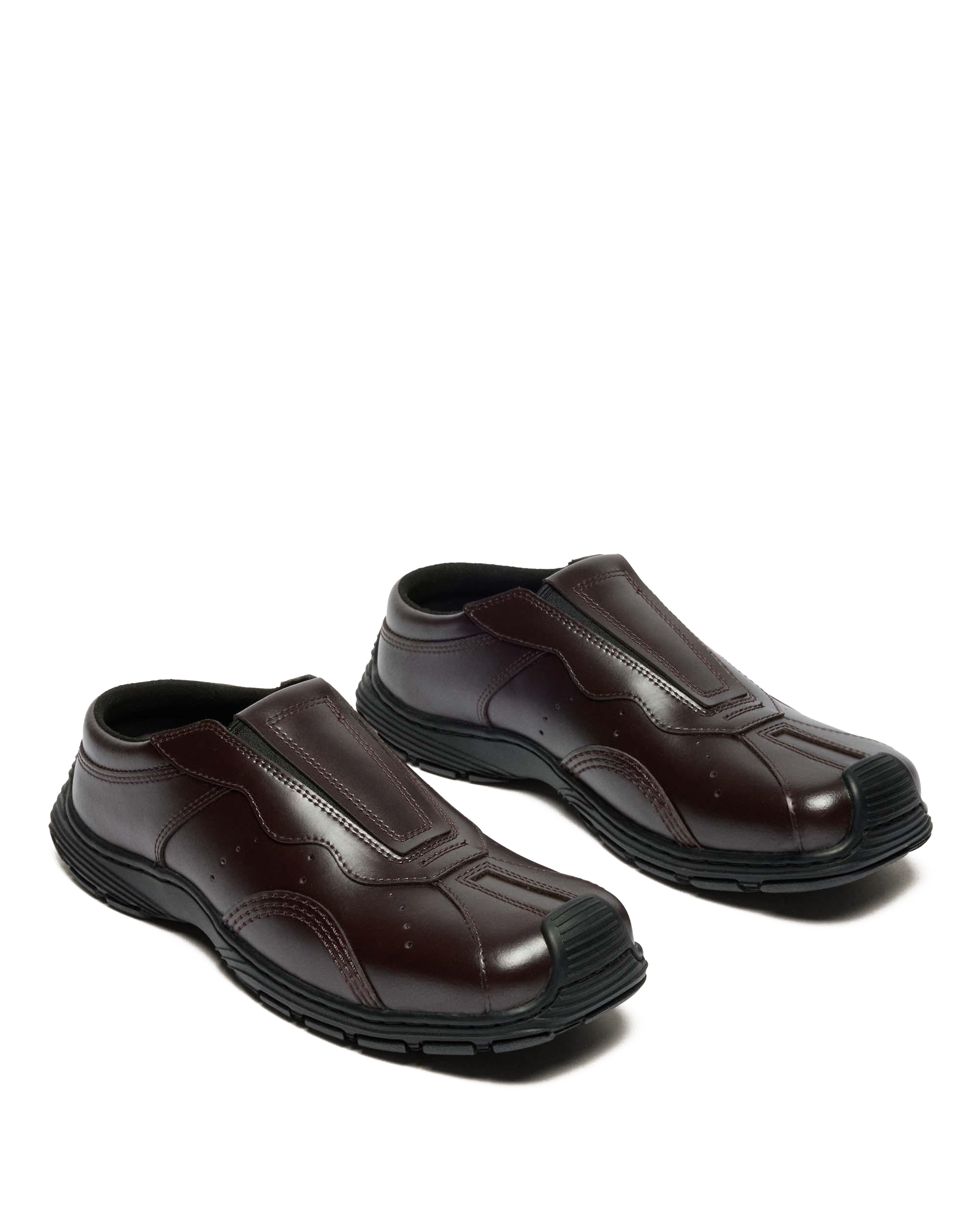 Aurix Satin Finish Leder Mules