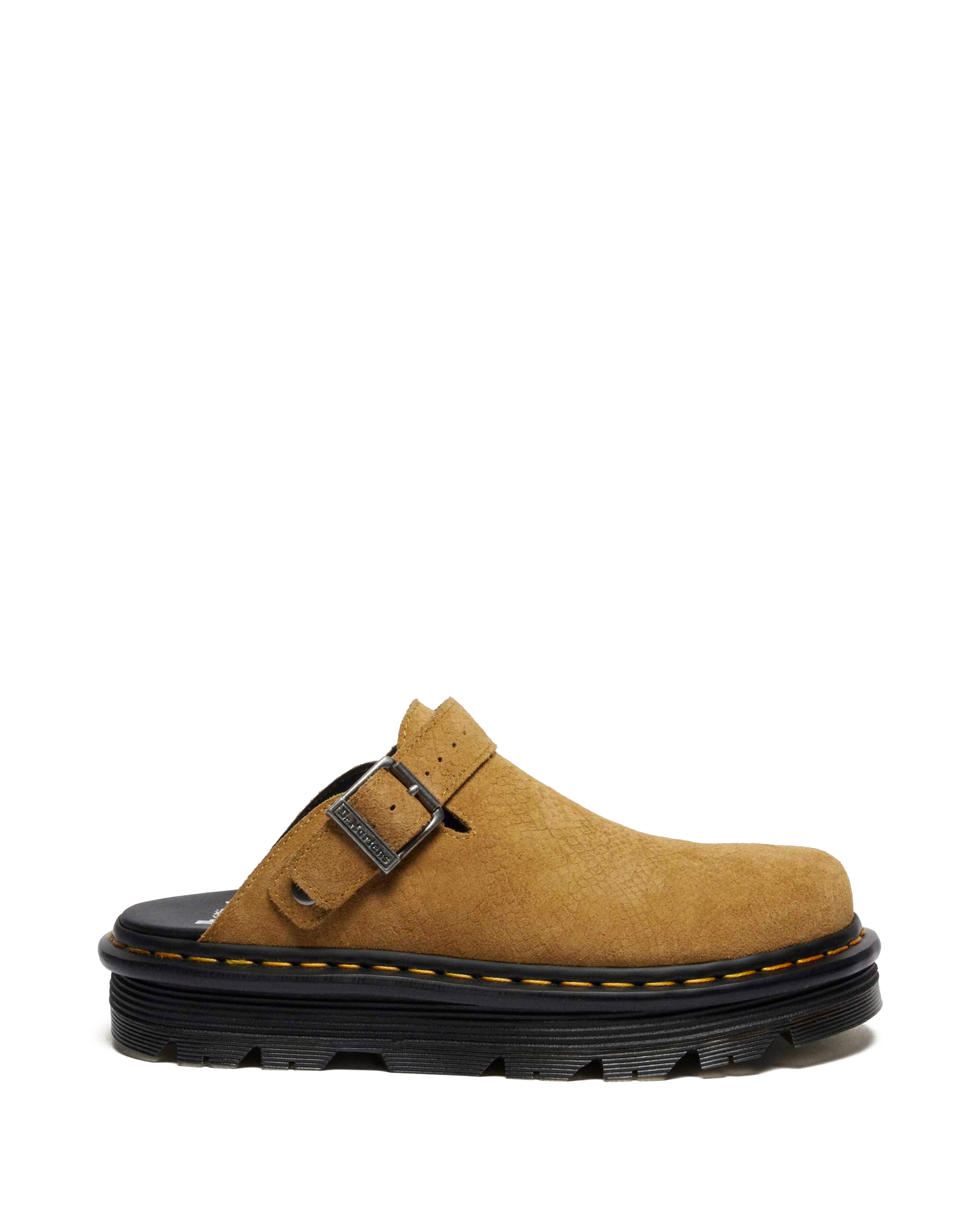 Zebzag Wildleder Casual Slingback Plateau Mules